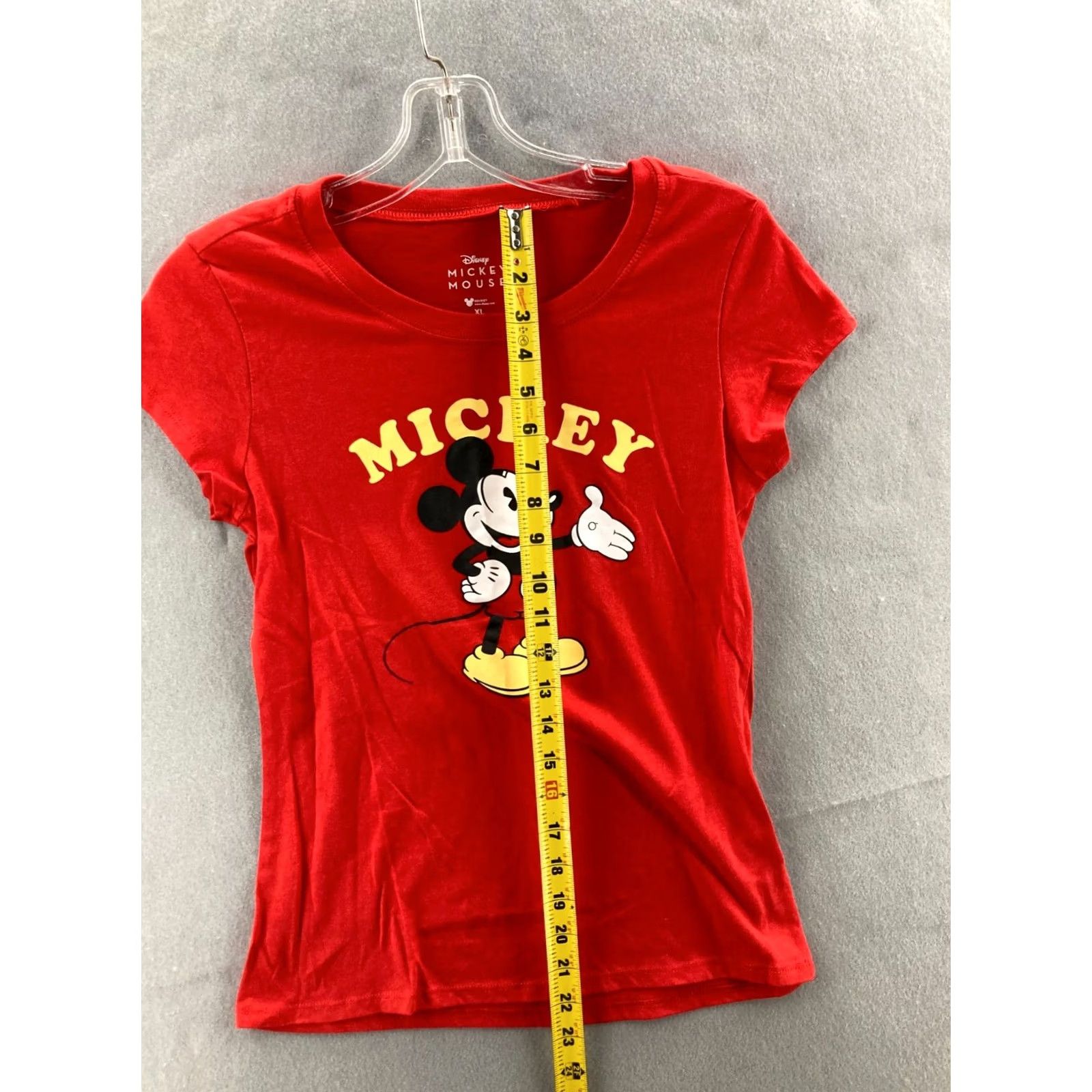 Disney Disney Mickey Mouse T-Shirt Womens XL Poly/cotton Red Logo Disney Shirt Womens XL Red Mickey Mouse T-Shirt Classic Disney Theme 90s (adjusted) Size XL / US 12-14 / IT 48-50 - 4 Thumbnail