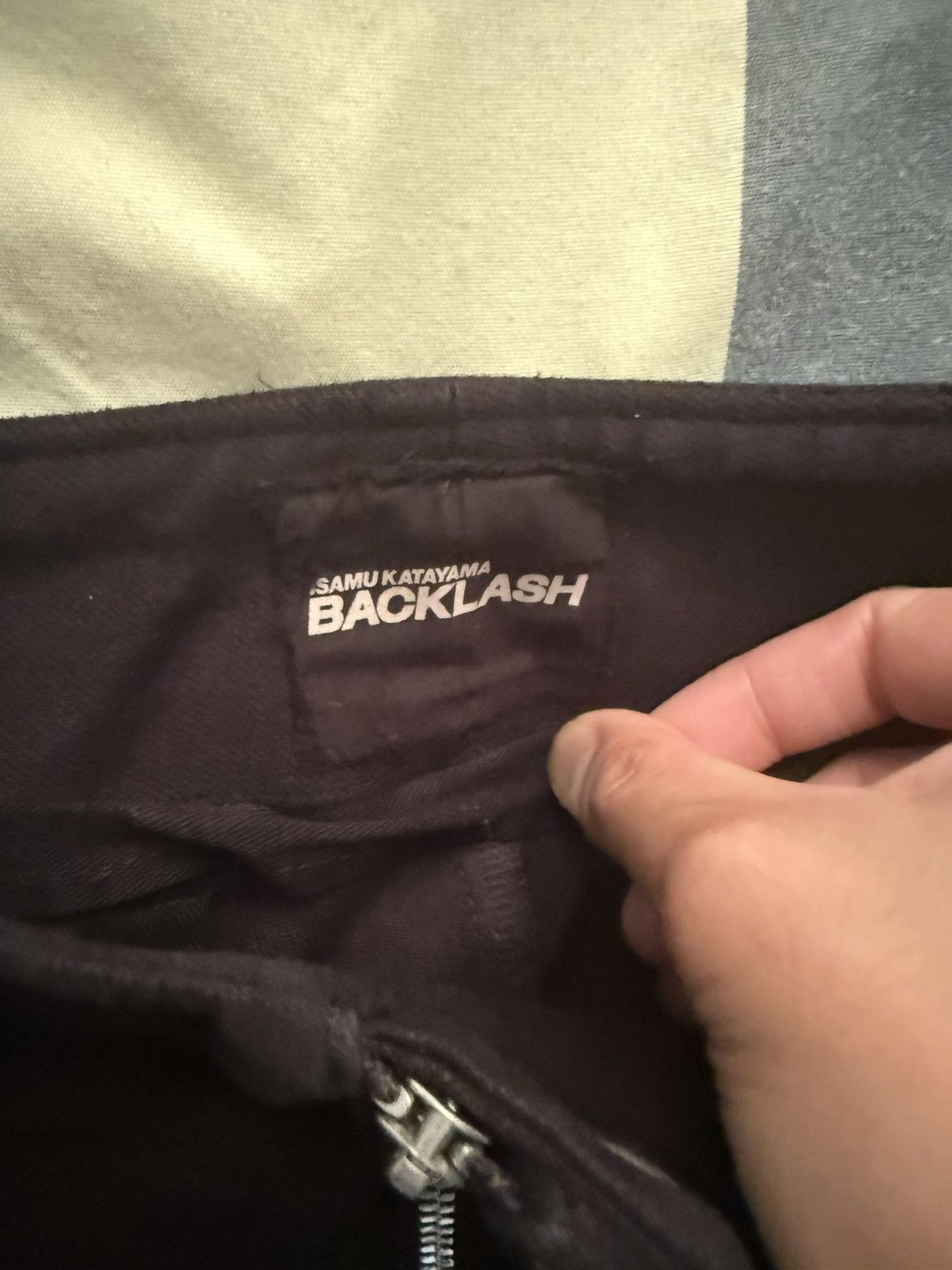 Incarnation × Isamu Katayama Backlash Incarnation x Backlash Denim Drop Crotch Pants Size US 30 / EU 46 - 2 Thumbnail