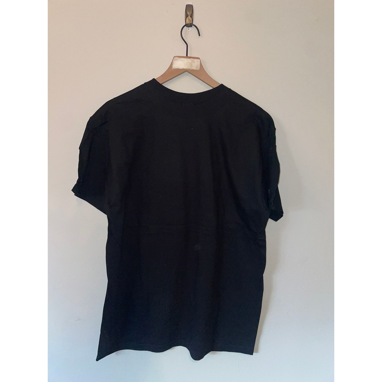 Gildan Y2K Stop Staring At Me Joke Humor Black Shirt 2000s Large L Size US L / EU 52-54 / 3 - 5 Thumbnail