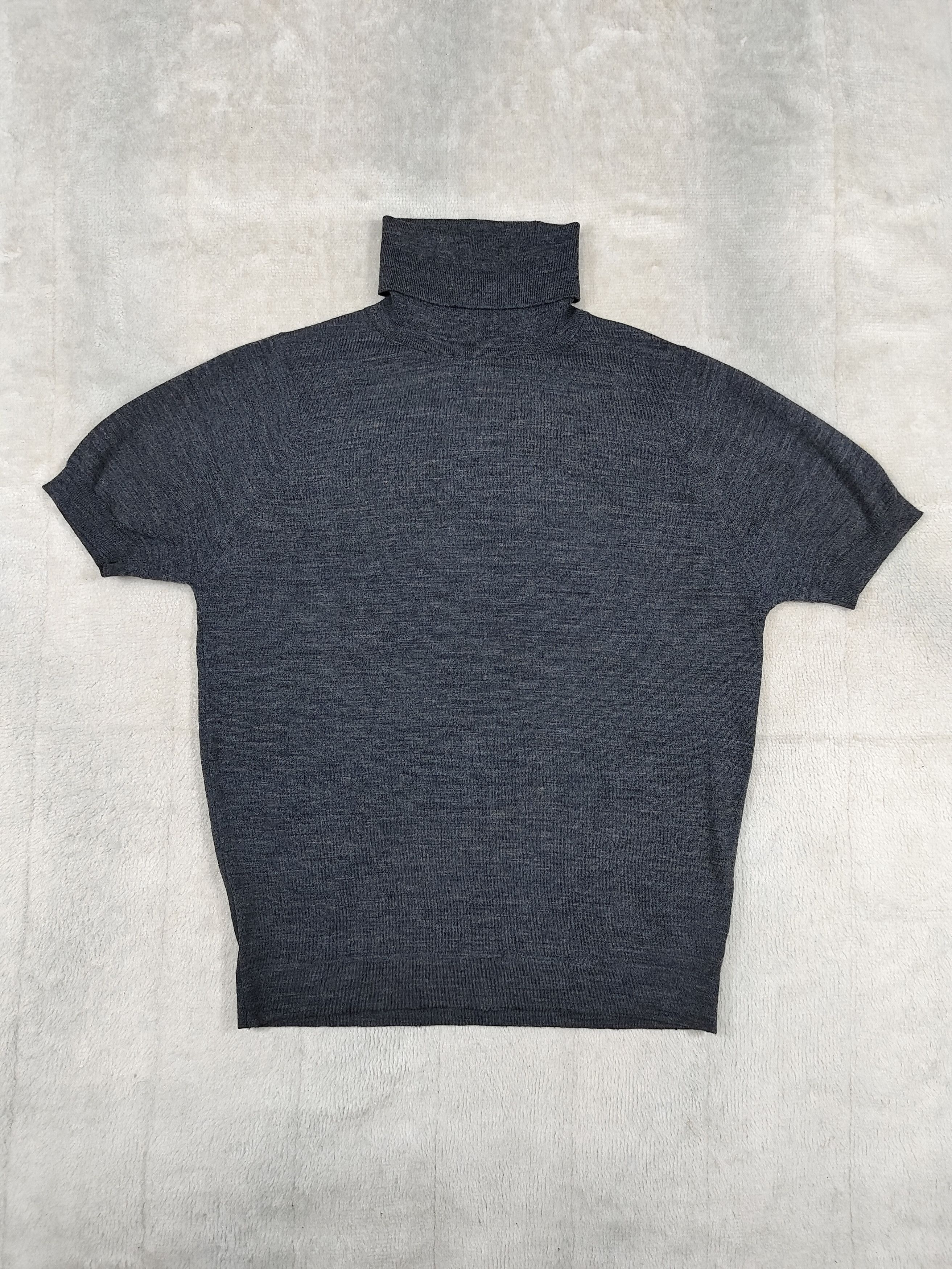 John Smedley 🇬🇧 John Smedley 🇬🇧 Merino Wool Funnel Neck Knit Size M / US 6-8 / IT 42-44 - 4 Thumbnail