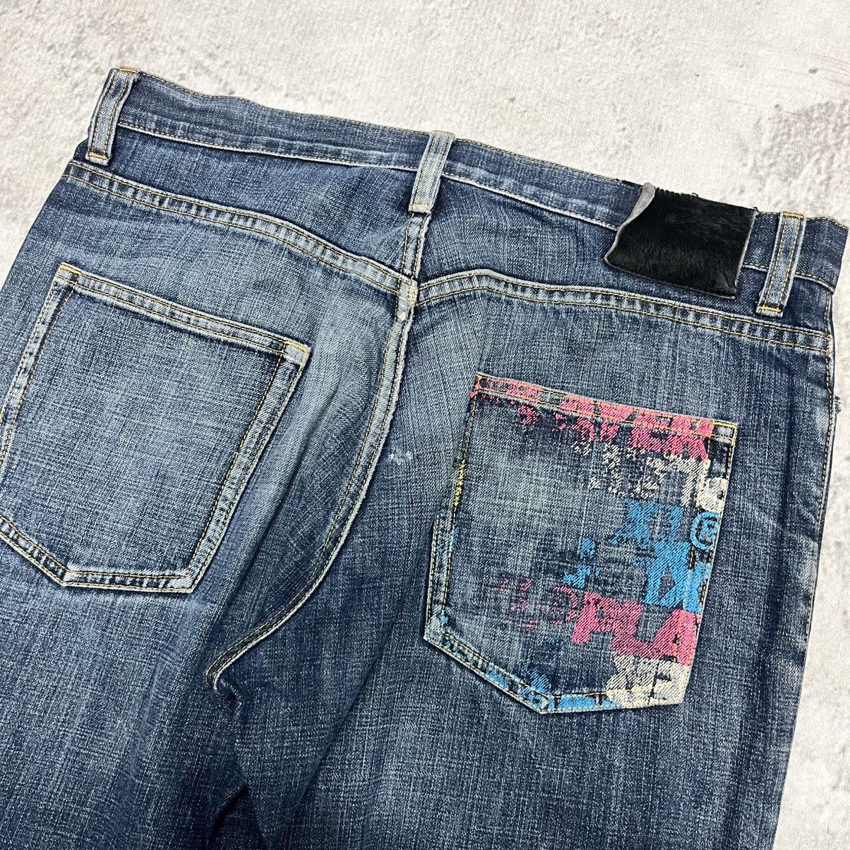 X-LARGE XLarge Denim Jeans Full Print Size US 32 / EU 48 - 9 Thumbnail
