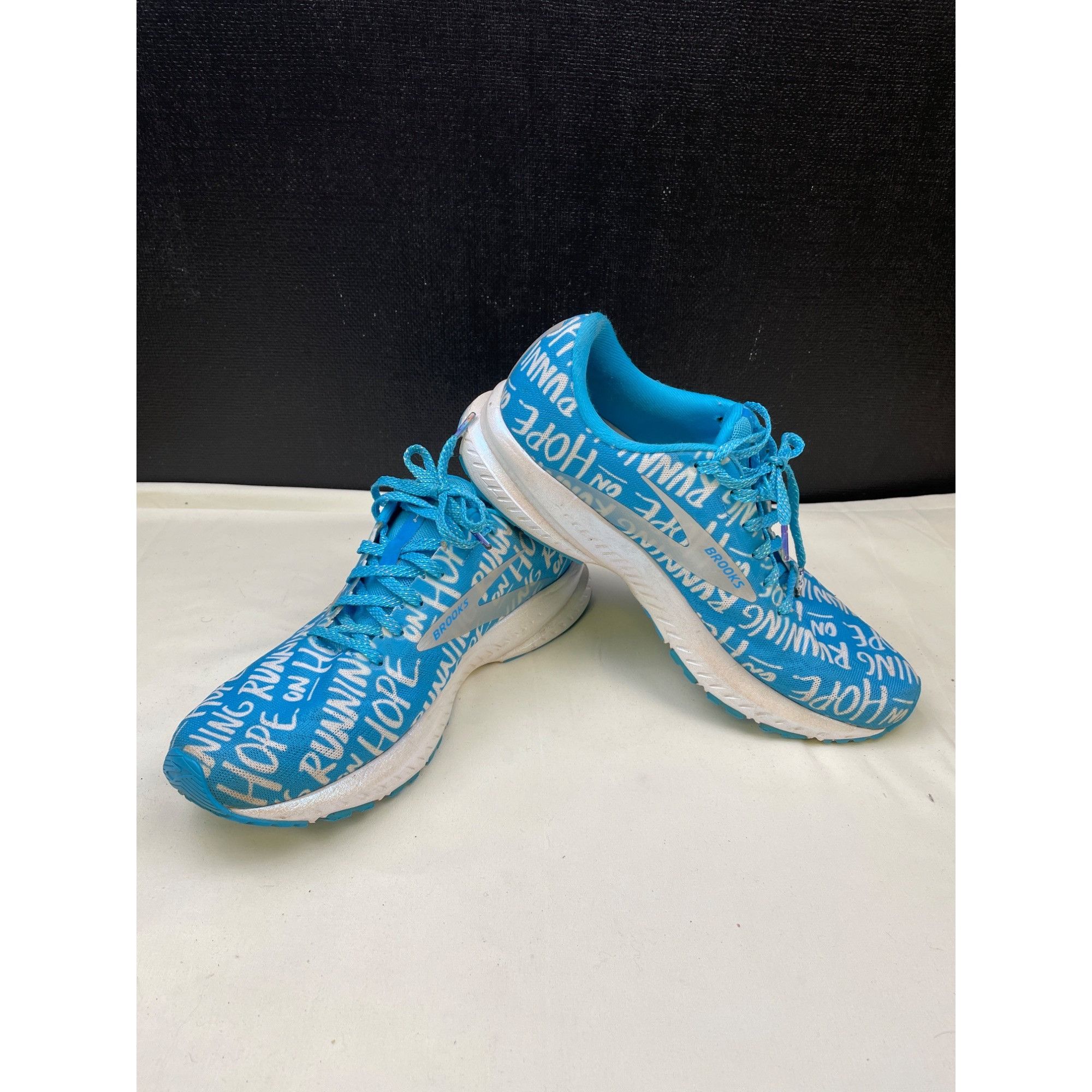 Brooks Brooks Launch 7 Women's Aqua Blue Runnung Shoes Sneakers SIz Size US 10 / IT 40 - 1 Thumbnail