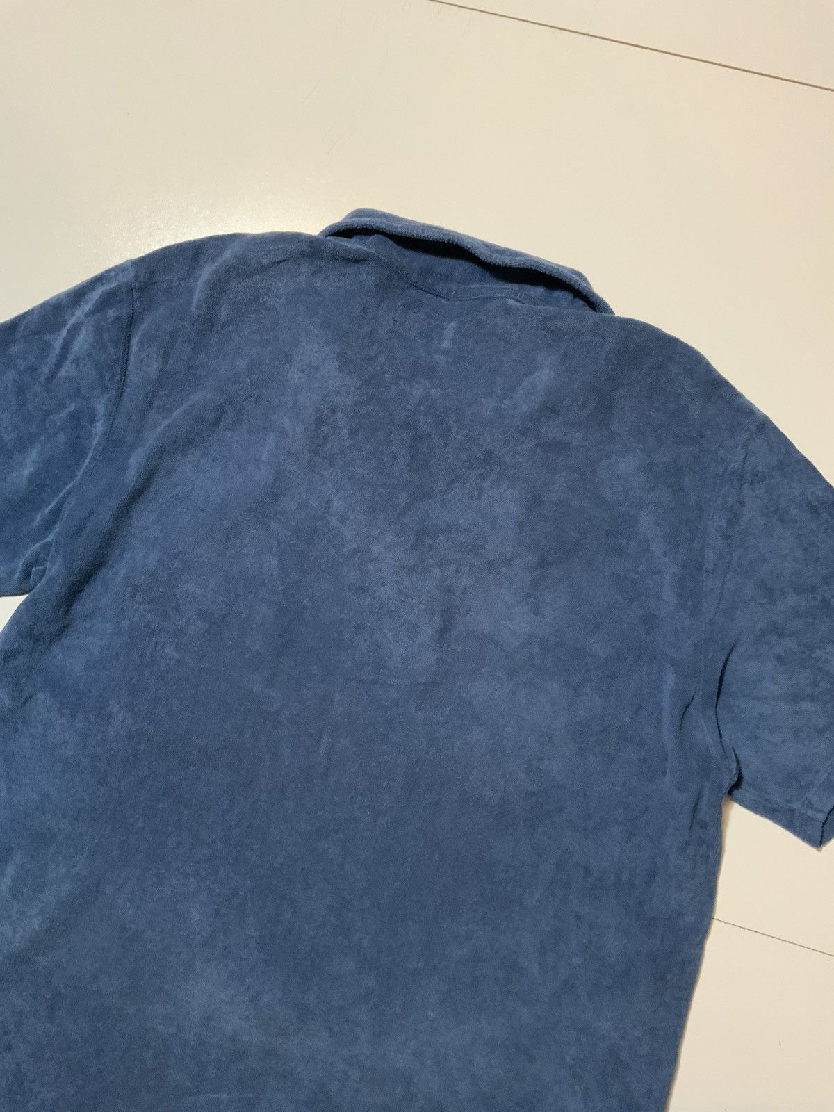 Universal Works $115 Universal Works Terry Fleece Vacation S/S Polo Shirt Size US XL / EU 56 / 4 - 7 Thumbnail