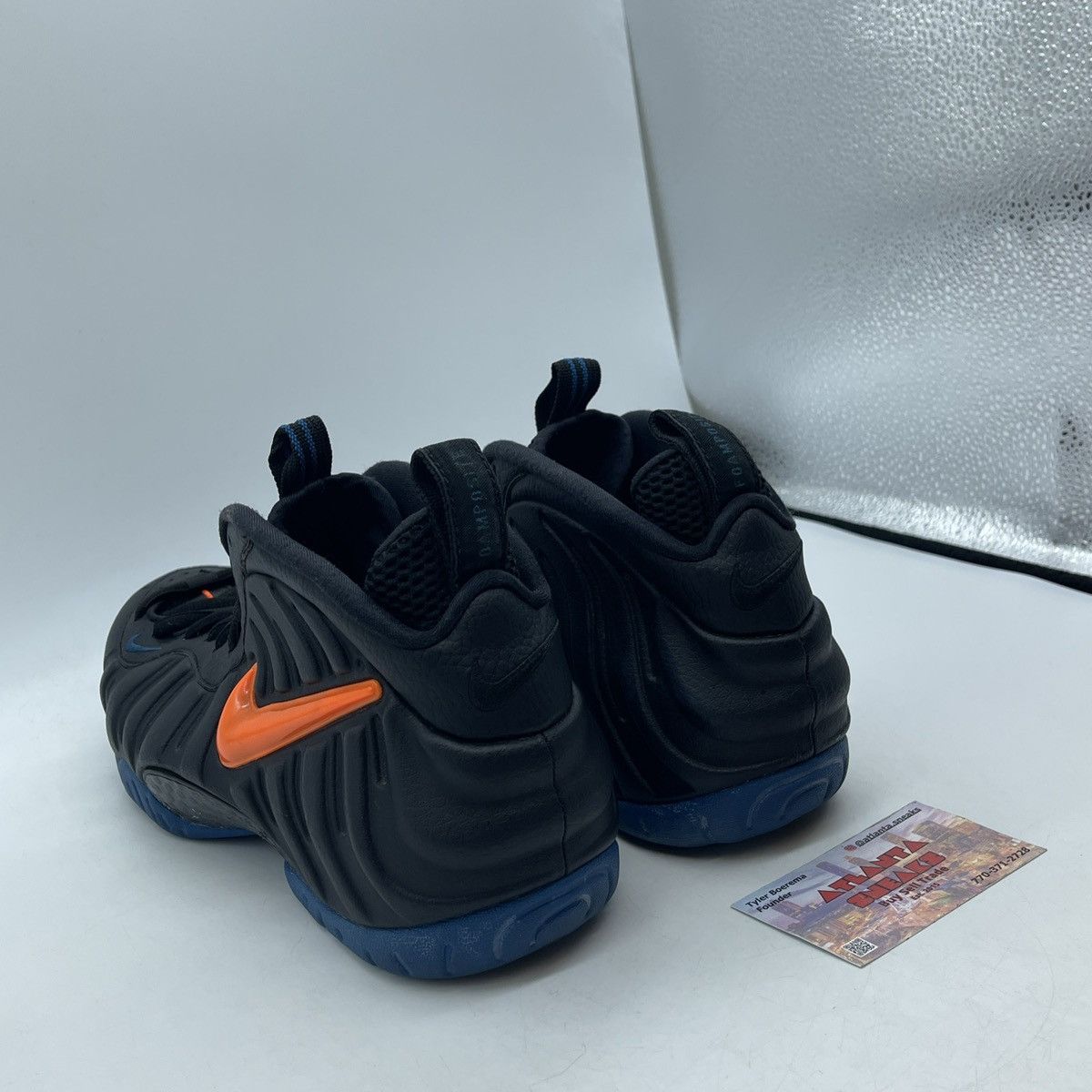 Nike Air foamposite pro knicks Size US 8.5 / EU 41-42 - 4 Thumbnail