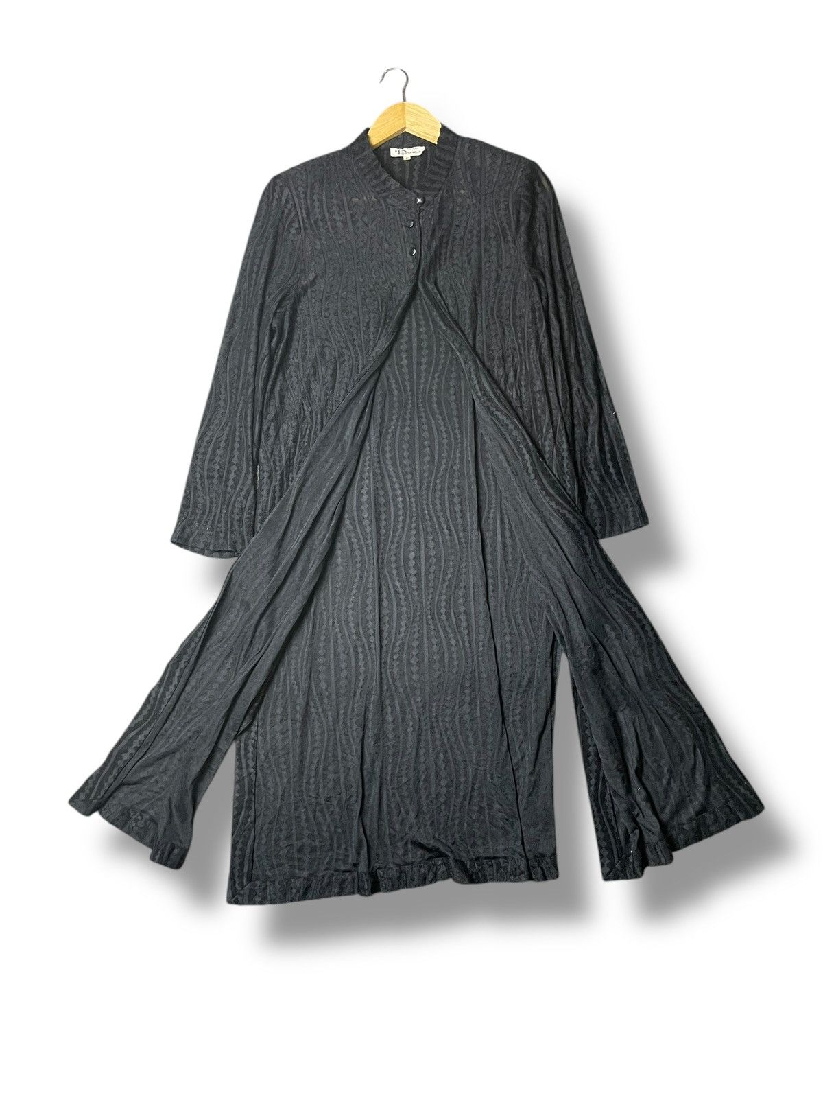 Designer × Japanese Brand La-Mode Tokyo Brand Embossed Long Dress (59) Size S / US 4 / IT 40 - 2 Thumbnail