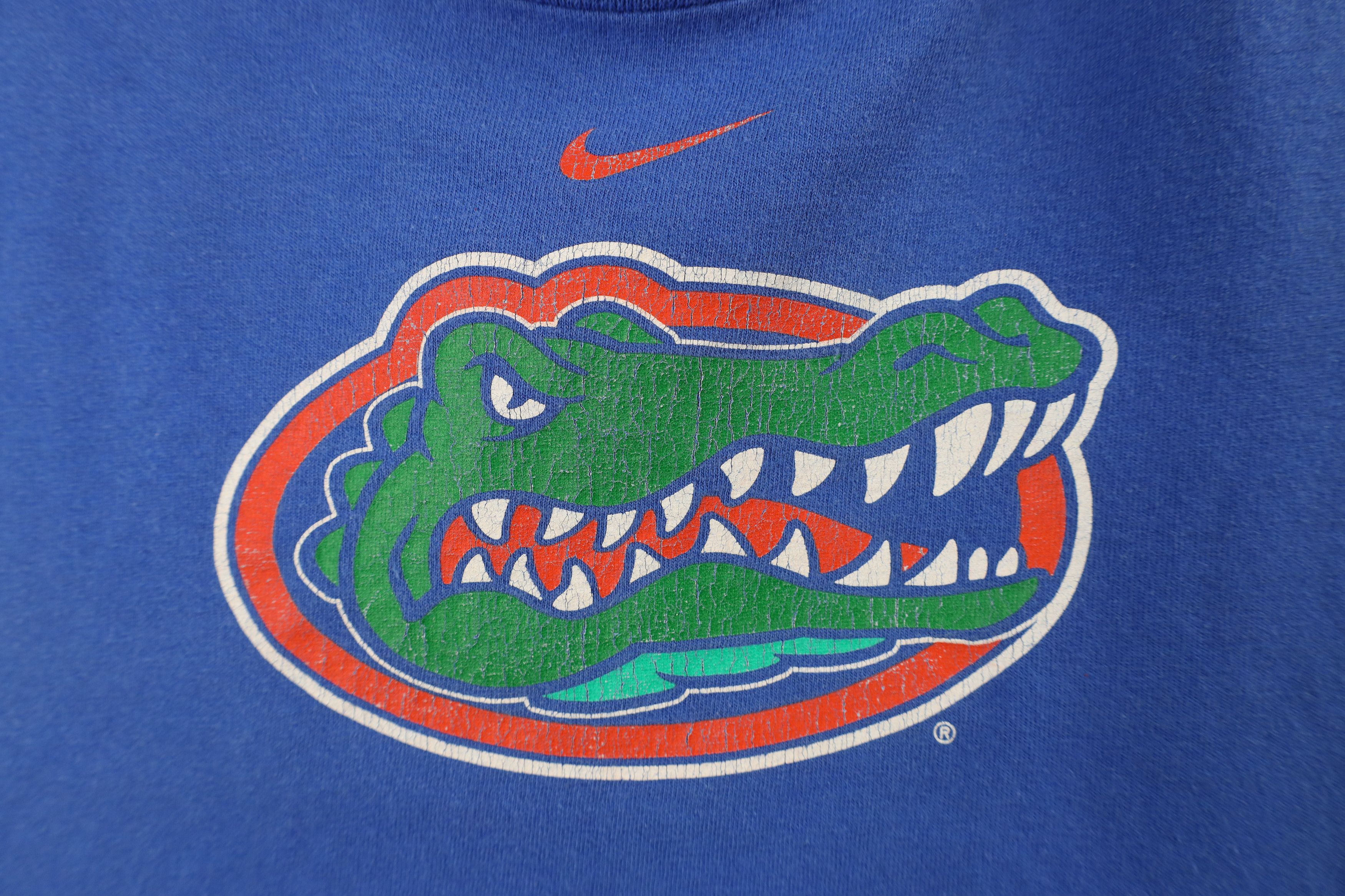 Nike × Vintage Vintage Nike Swoosh University Florida Long Sleeve T-Shirt Size US XL / EU 56 / 4 - 5 Thumbnail