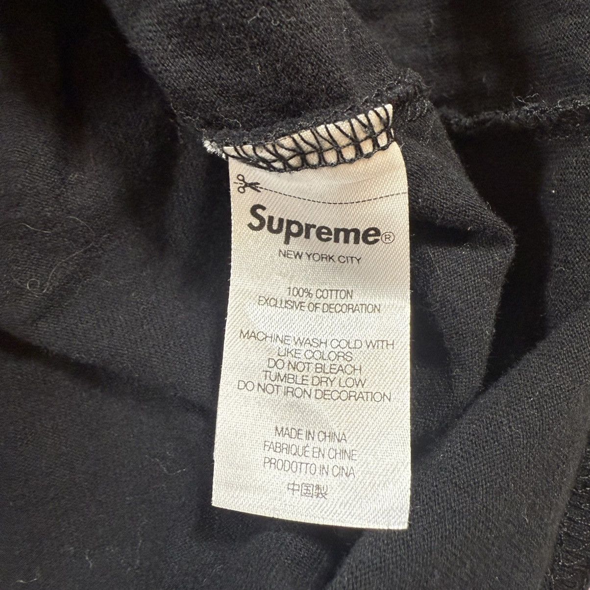 Supreme Supreme Small Box Long Sleeve Tee 'Black' Size Medium Size US M / EU 48-50 / 2 - 5 Thumbnail