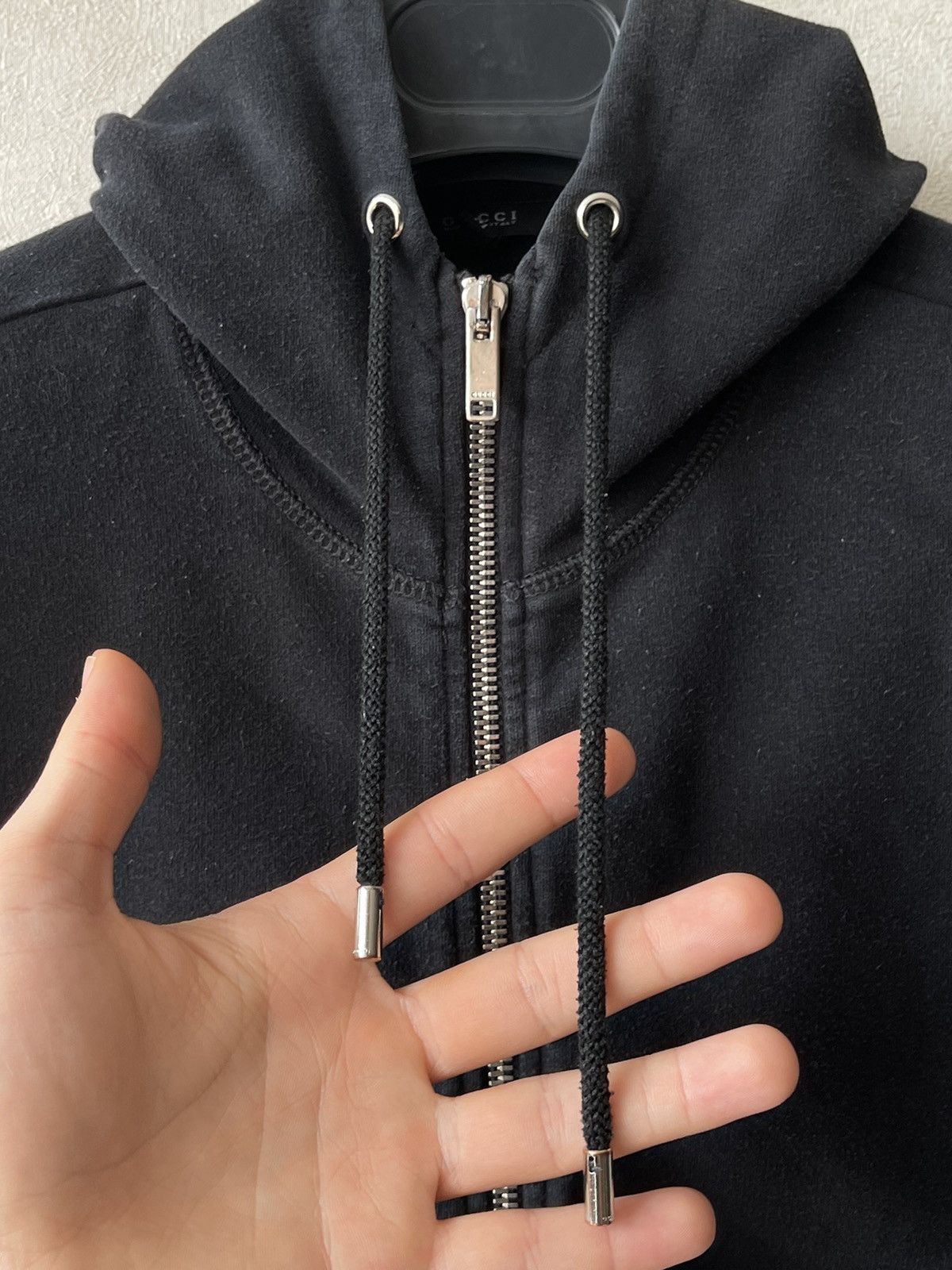 Gucci Gucci x Fiat 500 Limited Edition Zip-Up Hoodie Web Cuffs Size US M / EU 48-50 / 2 - 3 Thumbnail