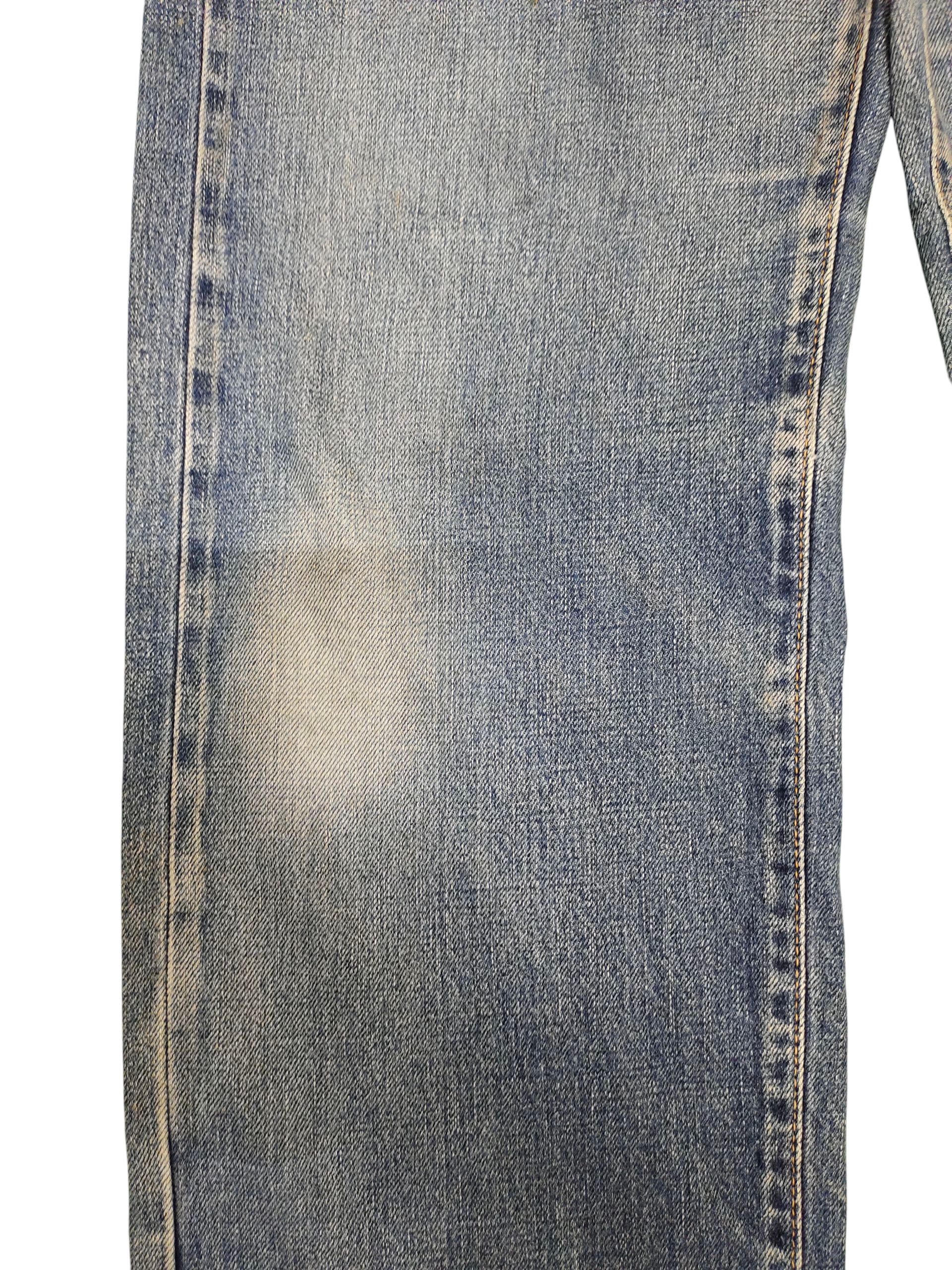 Comme des Garcons × Undercover Edwin Something Selvedge Clawmark Distress Denim Jeans Size US 30 / EU 46 - 4 Thumbnail