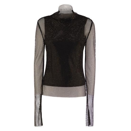 Sportmax SPORTMAX Women Tops 2522946061600 BLACK Size L / US 10 / IT 46 - 1 Thumbnail