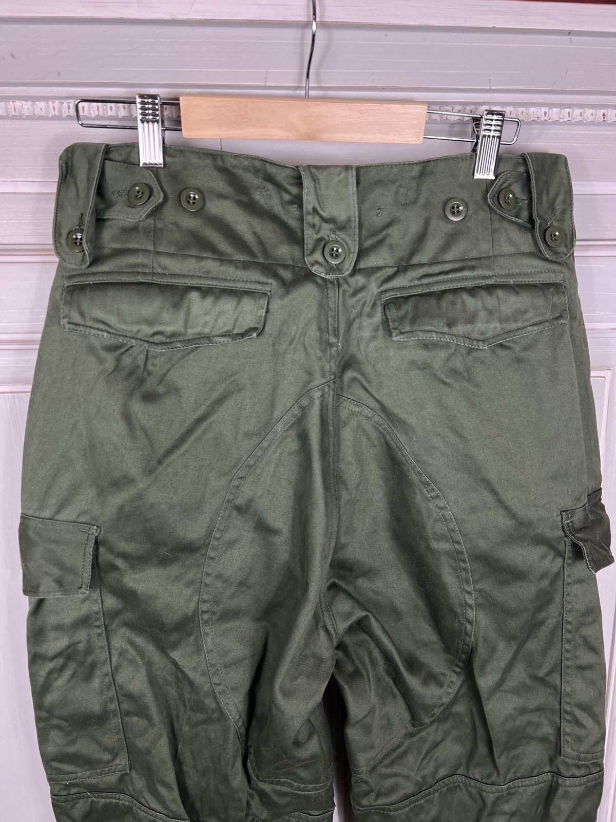 Vintage Vintage 1967 BELGIUM MILITARY ABL BEGETEX PANT TACTICAL Size US 30 / EU 46 - 7 Thumbnail