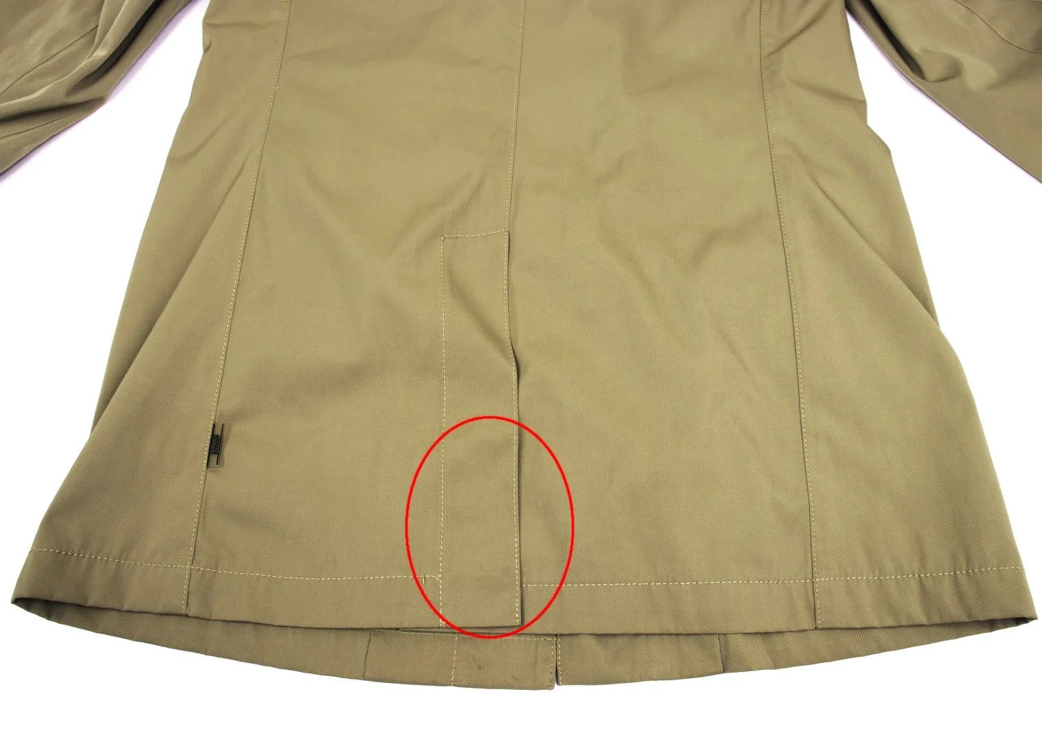 Armani Collezioni Zip Coat in Beige Size 50 Size US XXS / EU 40 - 15 Thumbnail