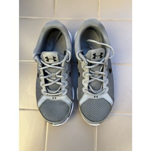 Under Armour Size 9.5 - Under Armour Micro G Assert 6 Gray Men - 1266224- Size US 9.5 / EU 42-43 - 9 Thumbnail