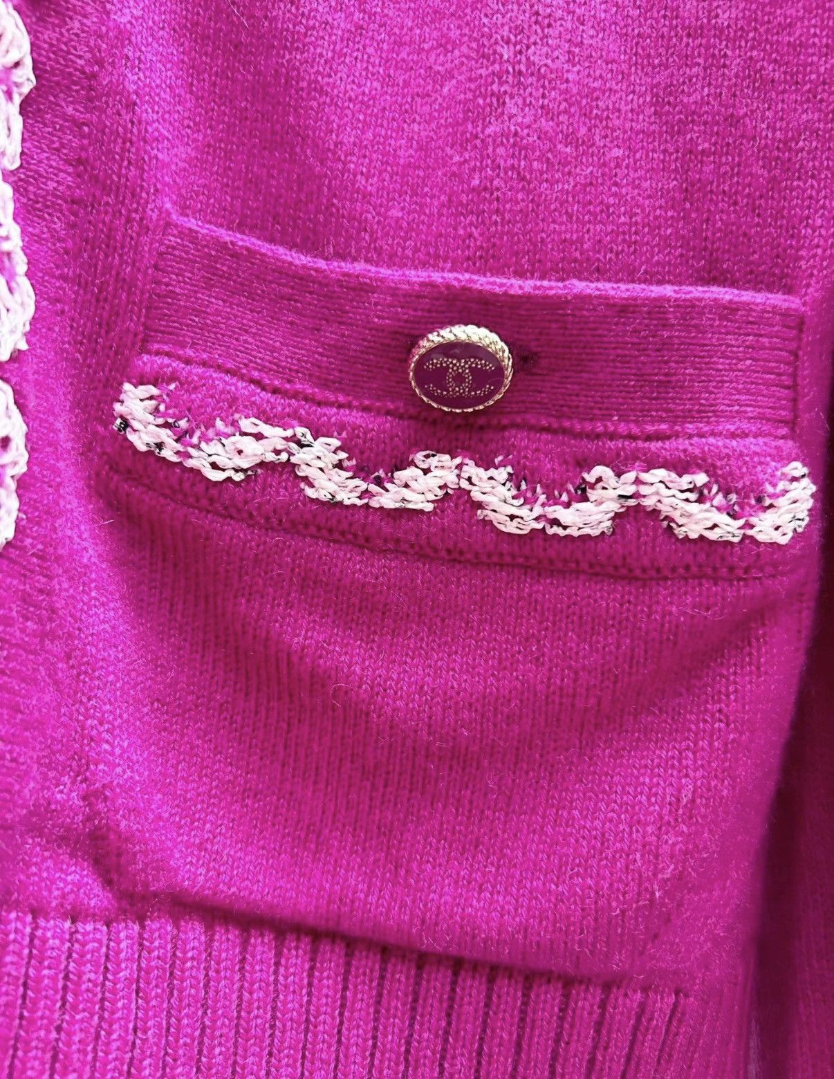 Chanel Chanel 21P Early Spring Collection Hot Cashmere Cardigan J33 Size XS / US 0-2 / IT 36-38 - 4 Thumbnail