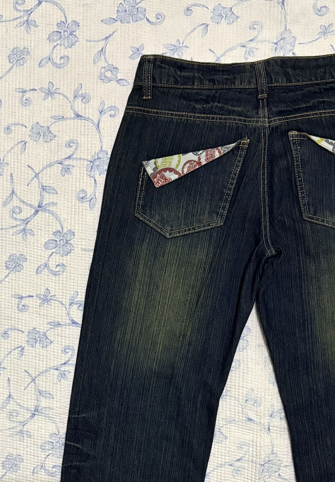 Japanese Brand Japanese High Quality Streetwear Jeans Distressed Denim Size US 31 - 11 Thumbnail
