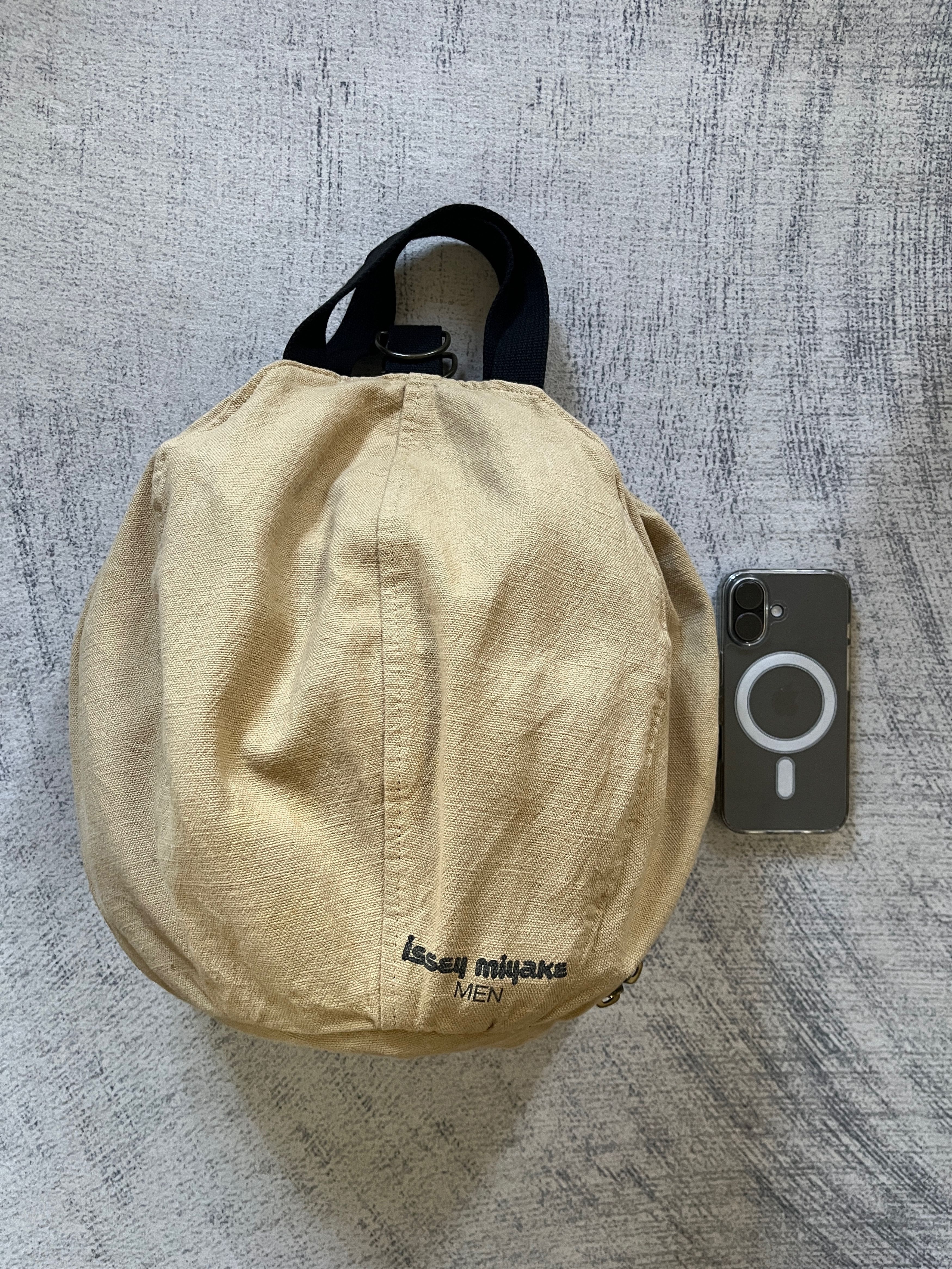 Issey Miyake RARE Issey Miyake Men Canvas Bag Size ONE SIZE - 6 Thumbnail
