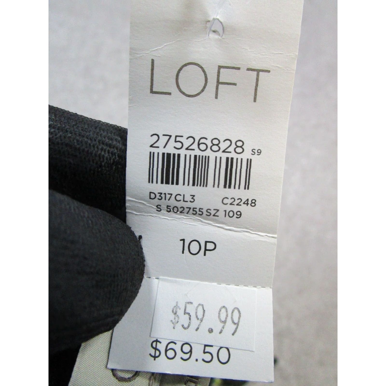 Loft VINTAGE Loft Women's Dress Sleeveless Summer Petite Green Floral A-Line Blouson 10 Small Womens Size L / US 10 / IT 46 - 4 Thumbnail