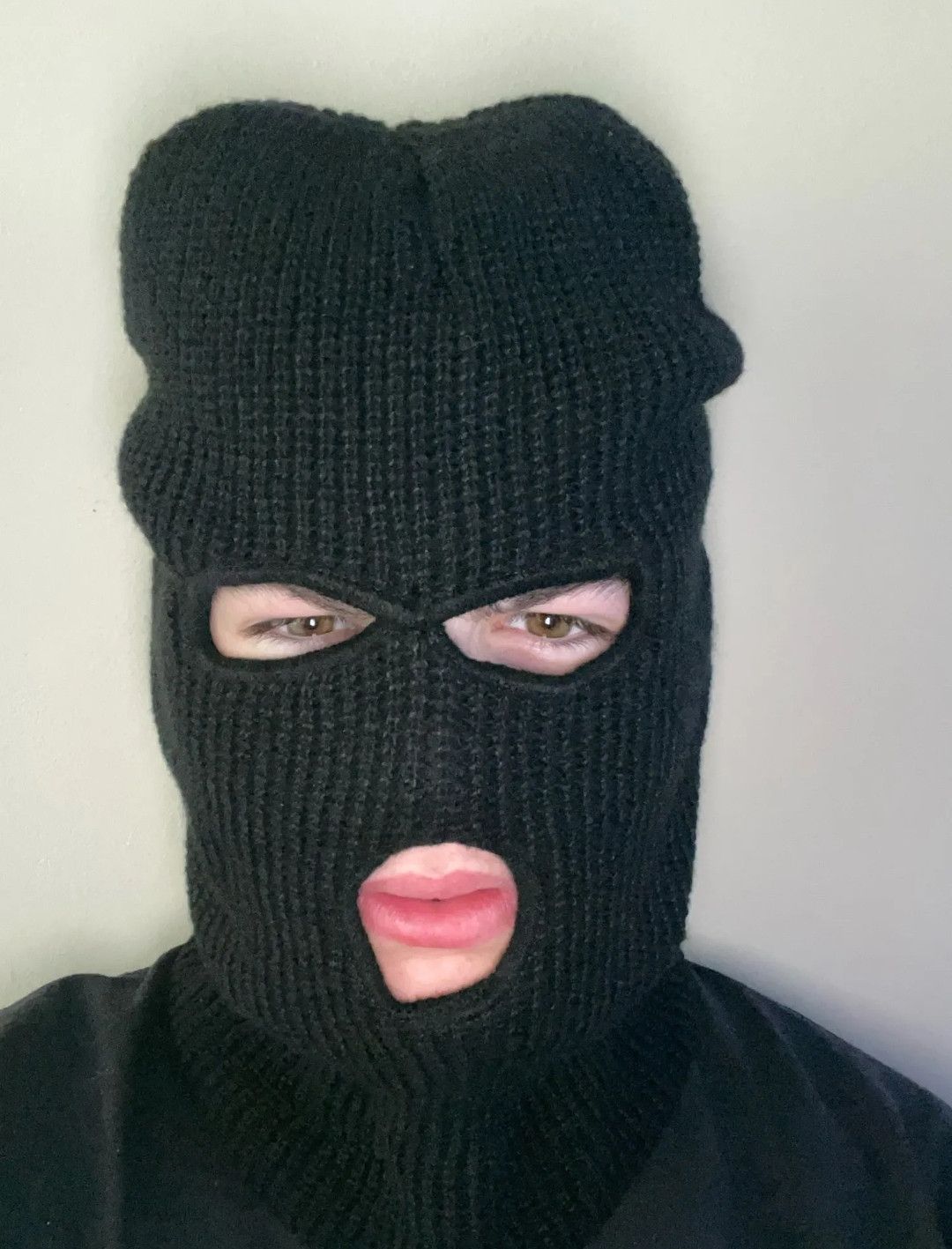 Japanese Brand Windproof Full Face Knit Warm Balaclava Size ONE SIZE - 1 Thumbnail