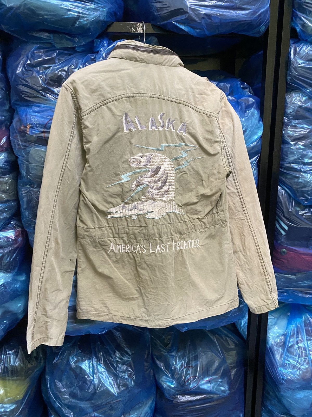 Other VINTAGE 90S ALASKA WHITE TIGER SUKAJAN FIELD JACKET Size US XS / EU 42 / 0 - 7 Thumbnail