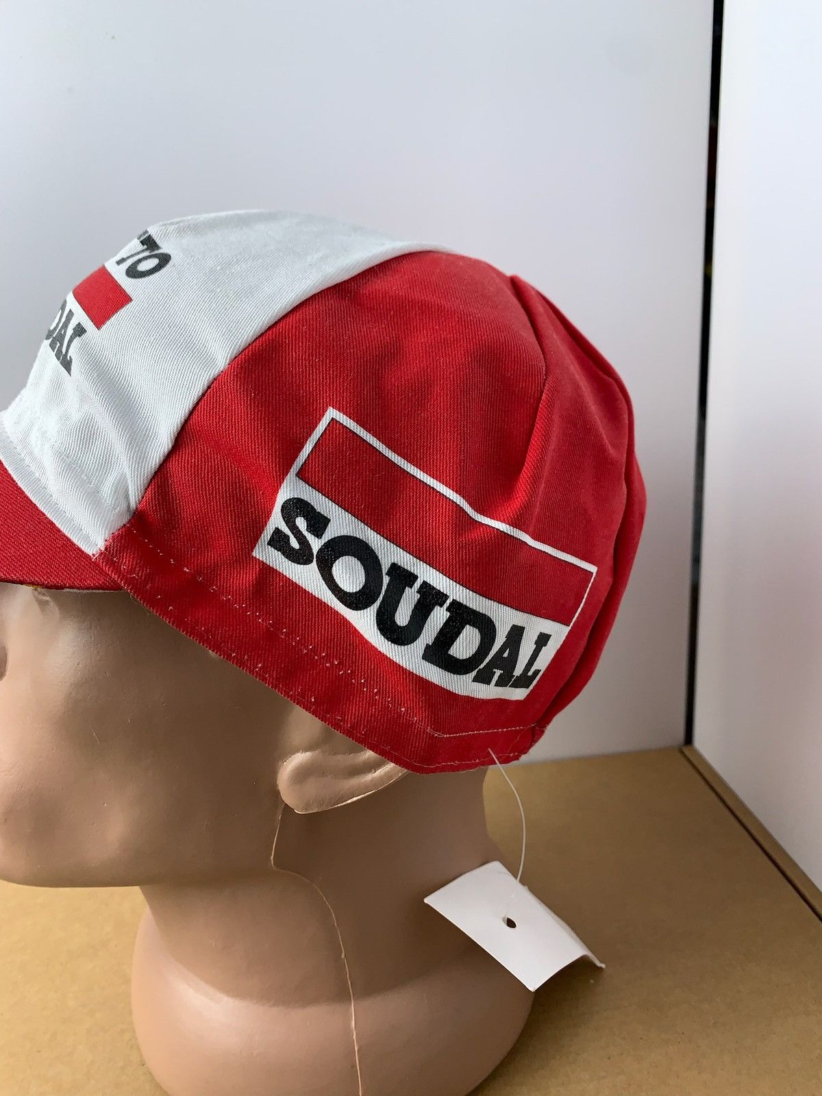 Lotto Sport × Vintage Vintage Lotto Soudal cycling hat cap rare Size ONE SIZE - 3 Thumbnail