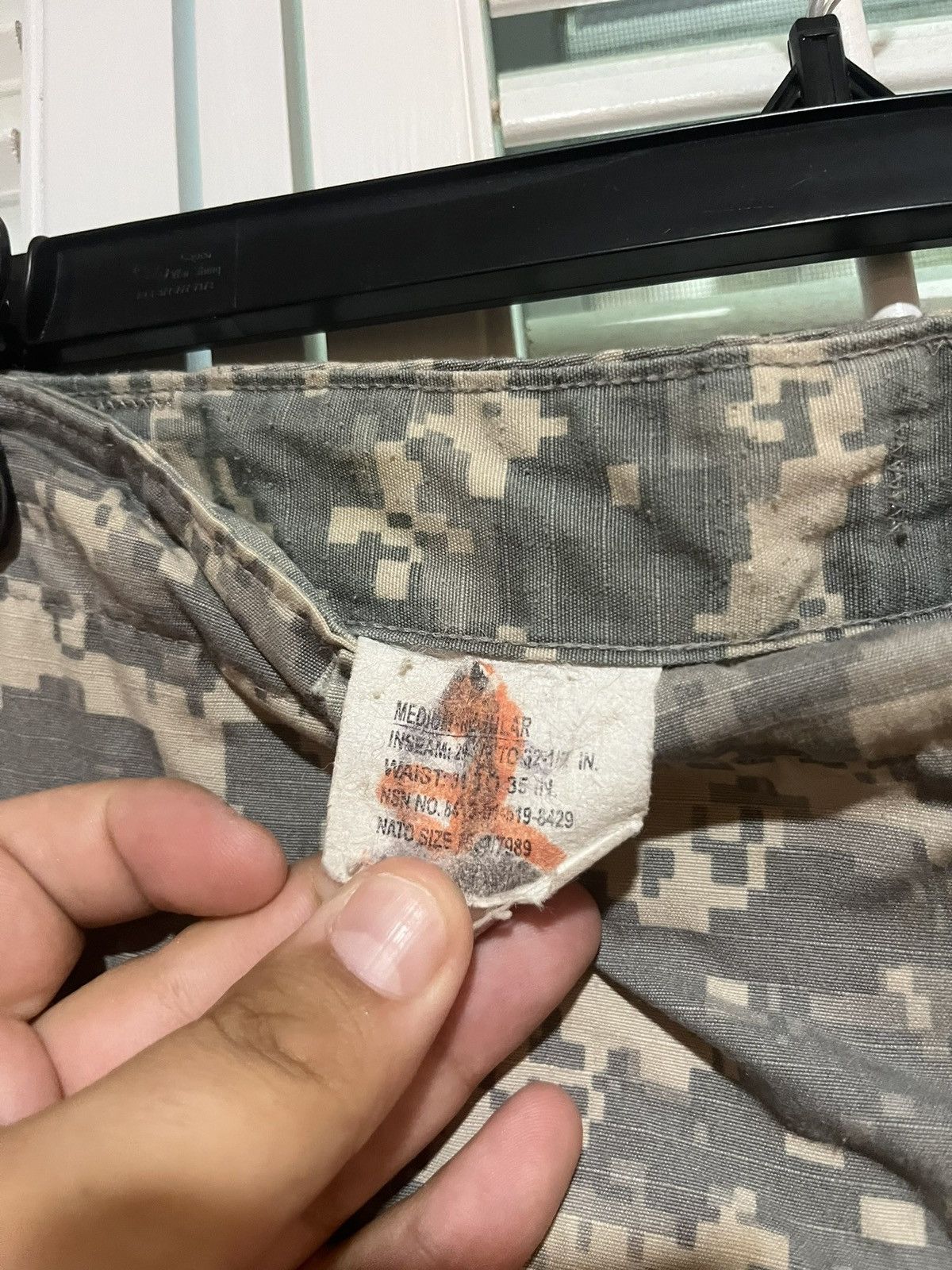 Vintage 2000s era digital camo US army trousers M Size US 32 / EU 48 - 5 Thumbnail