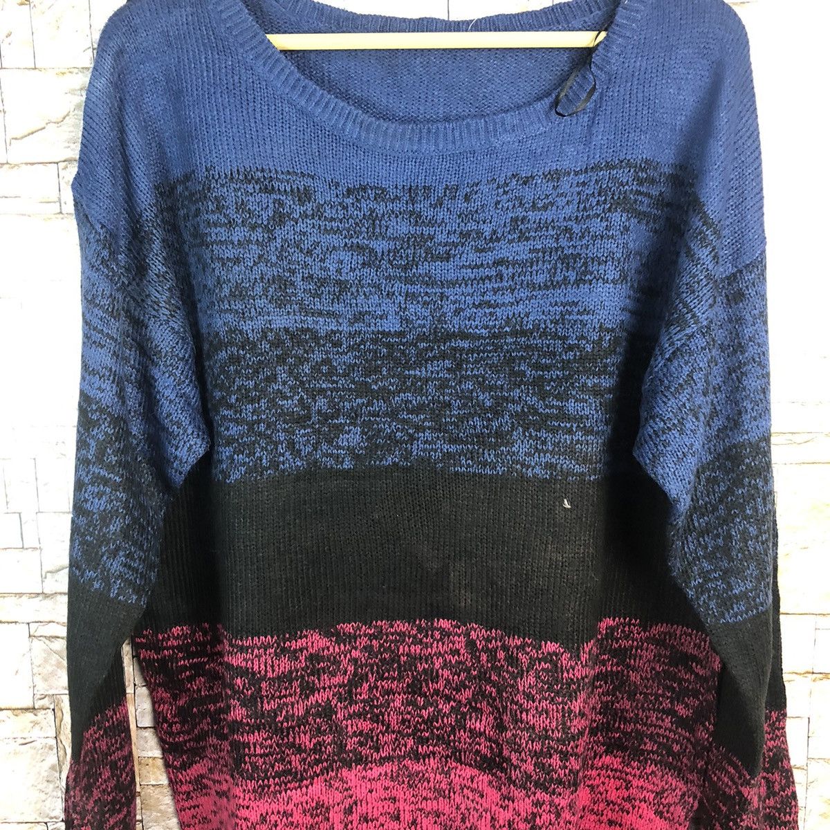 Homespun Knitwear × Japanese Brand japan vintage long Knitwear #A757 Size L / US 10 / IT 46 - 5 Thumbnail