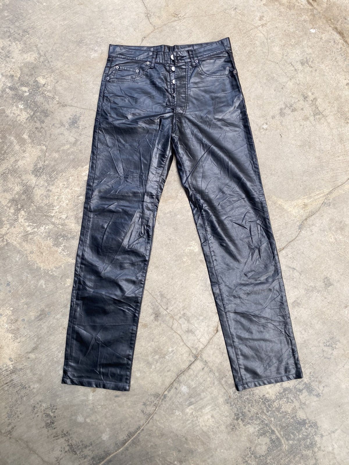 Beams Plus Beams Leather Pants Size US 31 - 1 Thumbnail
