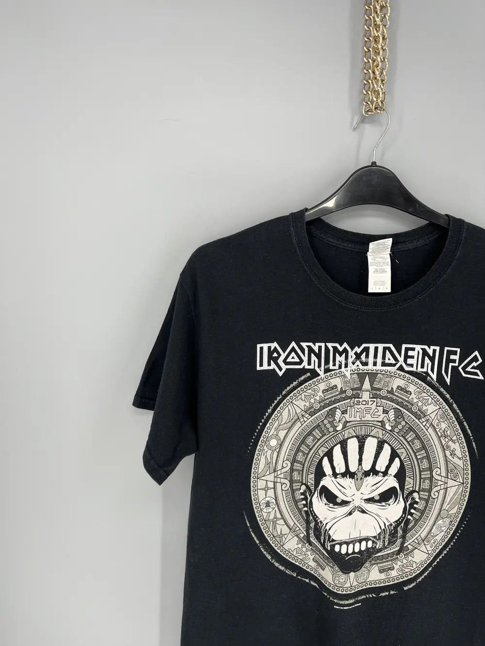Band Tees × Vintage Vintage Y2K Iron Maiden Horror Skulls Tee Band Streetwear Size US L / EU 52-54 / 3 - 4 Thumbnail