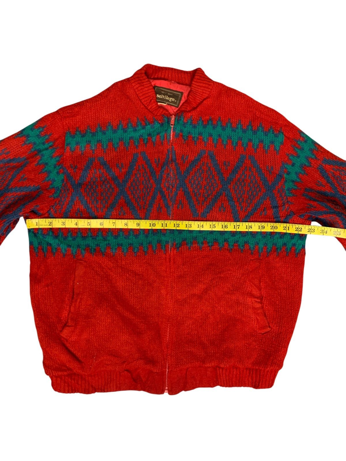 Other Rare Design Vintage Soltilege Knitwear Jackets Size US L / EU 52-54 / 3 - 7 Thumbnail