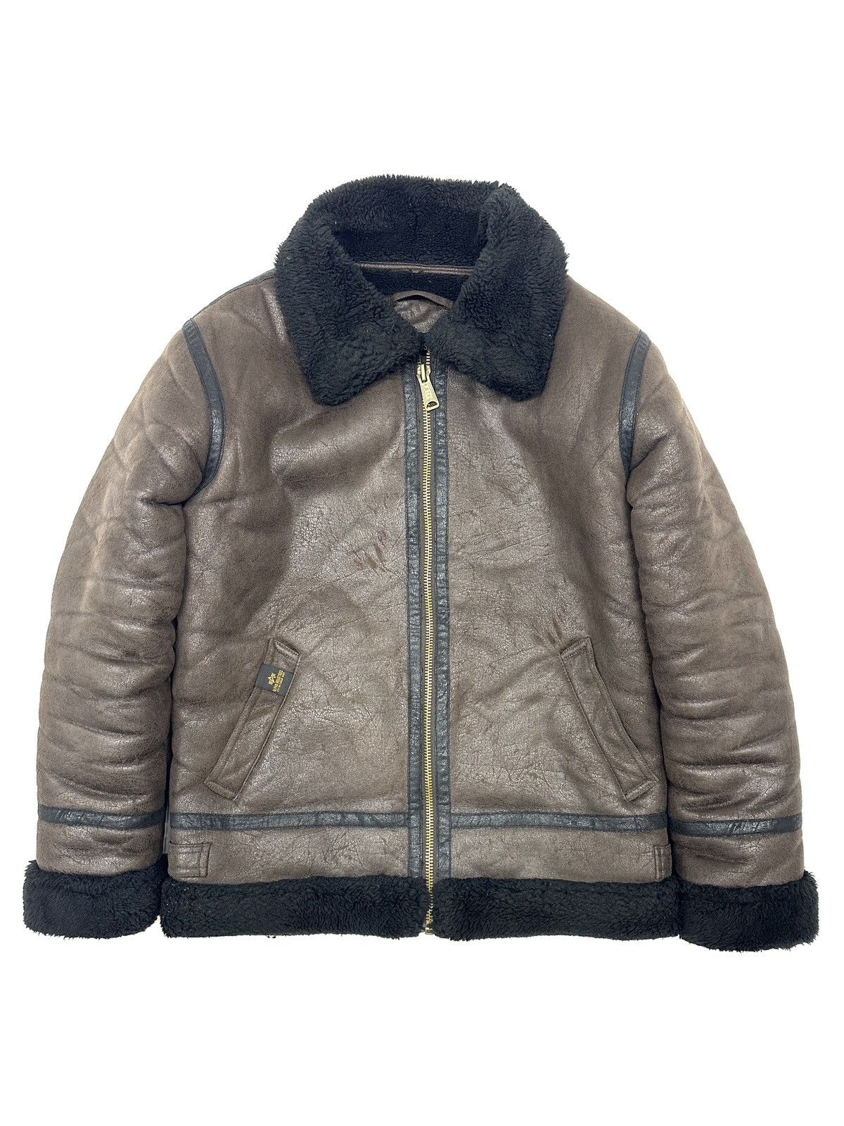 Alpha Industries Alpha Industries B3 Flight Bomber Sherpa Jacket America Size US S / EU 44-46 / 1 - 1 Thumbnail