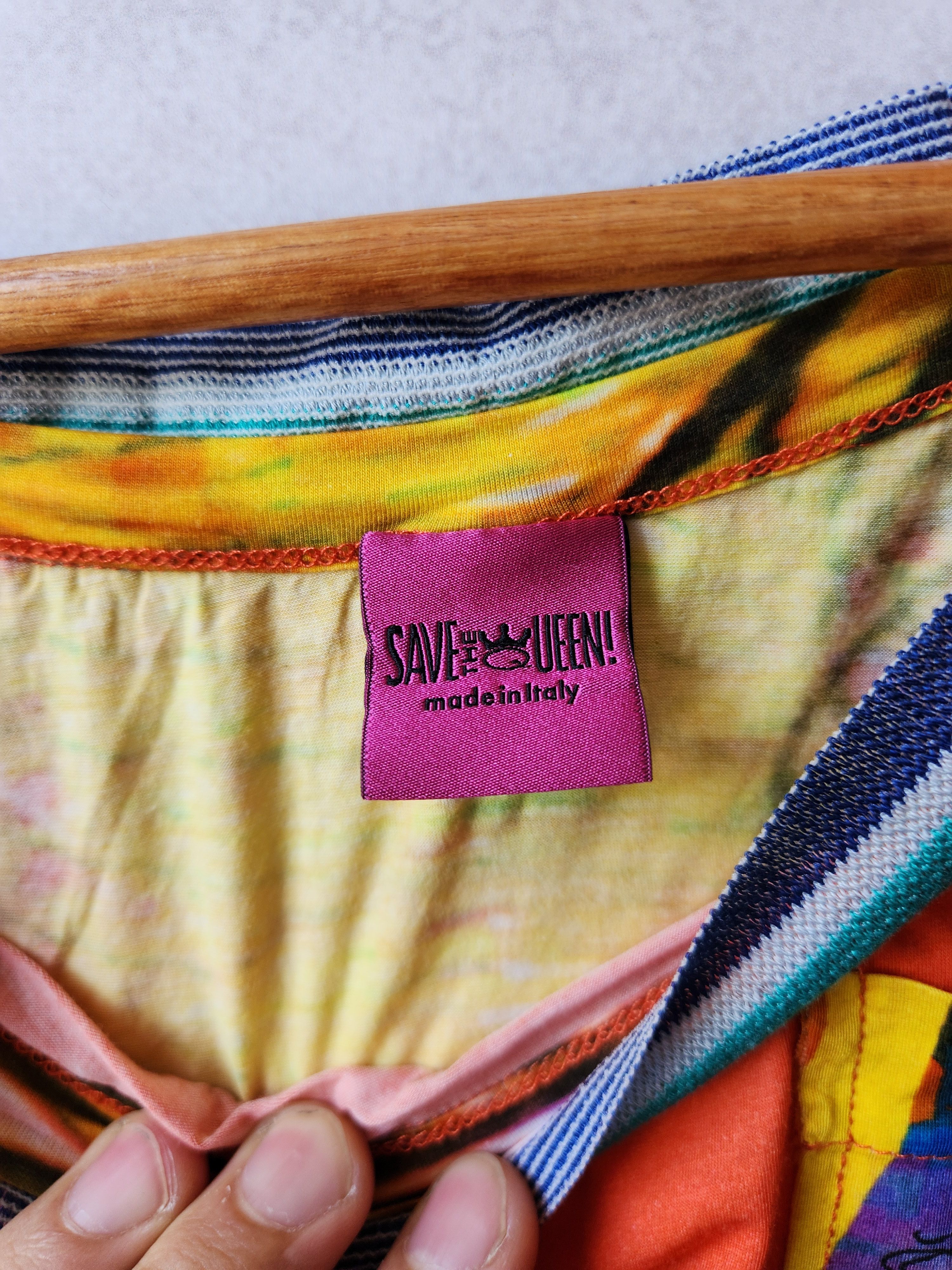 Other Save the queen multicolor lightweight cotton shirt size M Size M / US 6-8 / IT 42-44 - 8 Thumbnail