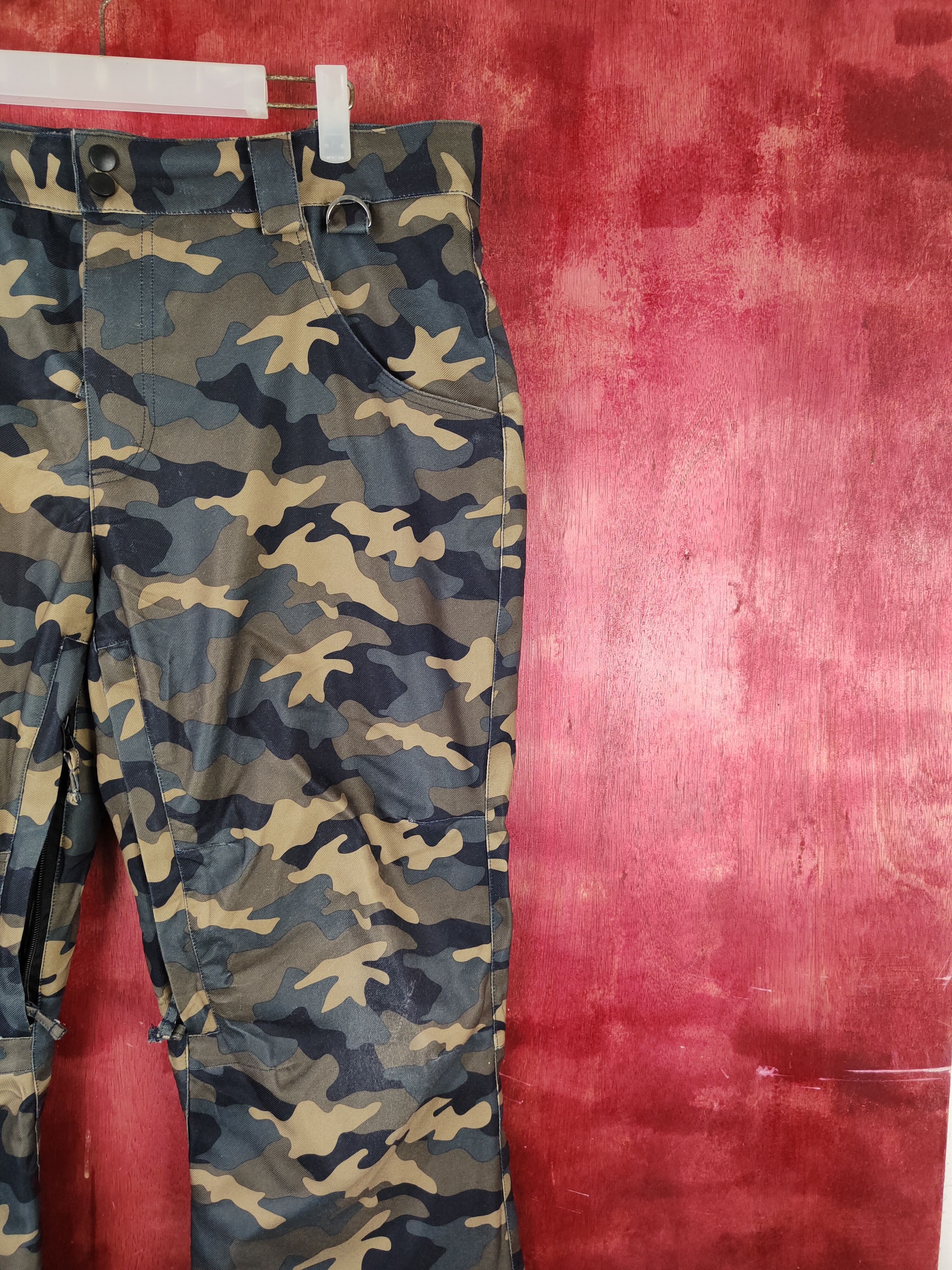 Japanese Brand Himass Mania Camo bootcut Multipocket Casual Pants #S1350 Size US 34 / EU 50 - 6 Thumbnail