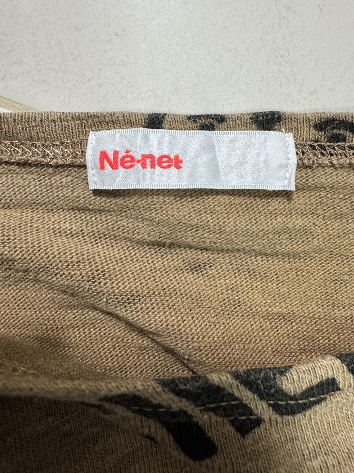 Ne-Net Vintage Ne-Net Issey Miyake Fullprint DoubleSleeve Size ONE SIZE - 4 Thumbnail