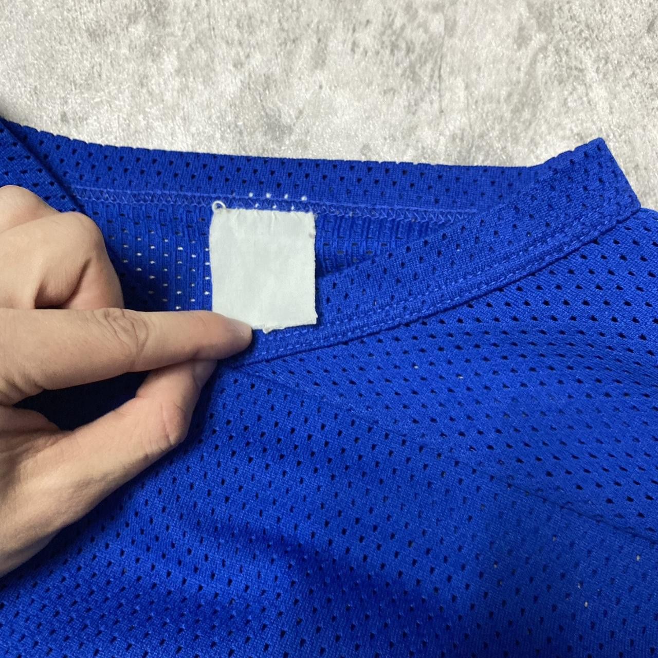 Other Blue and white Fitness Works mesh long sleeve shirt fitness Size US M / EU 48-50 / 2 - 3 Thumbnail