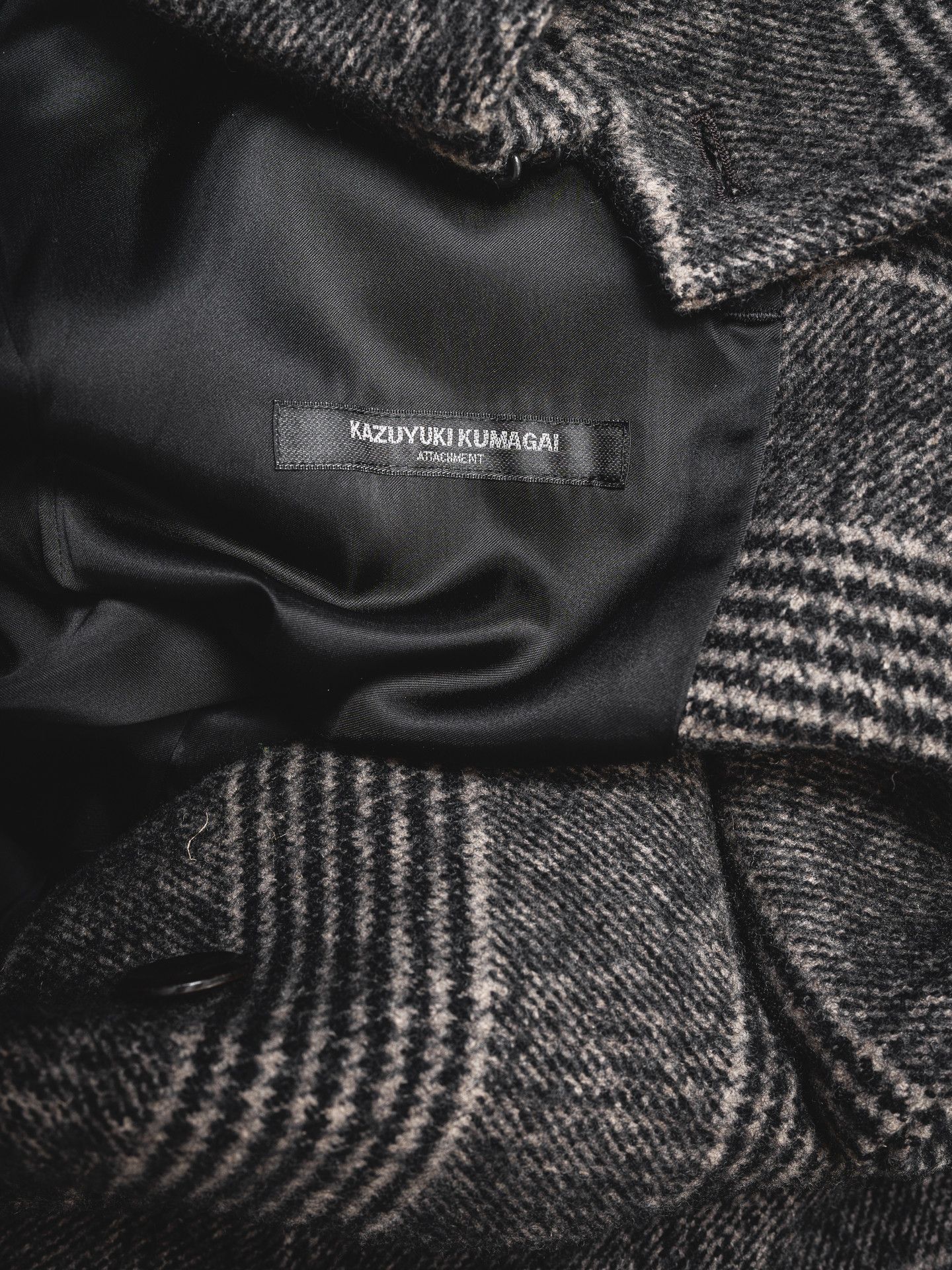 Kazuyuki Kumagai Attachment Kazuyuki Kumagai / Attachment - Wool, Alpaga, Hemp Coat Size US M / EU 48-50 / 2 - 10 Thumbnail