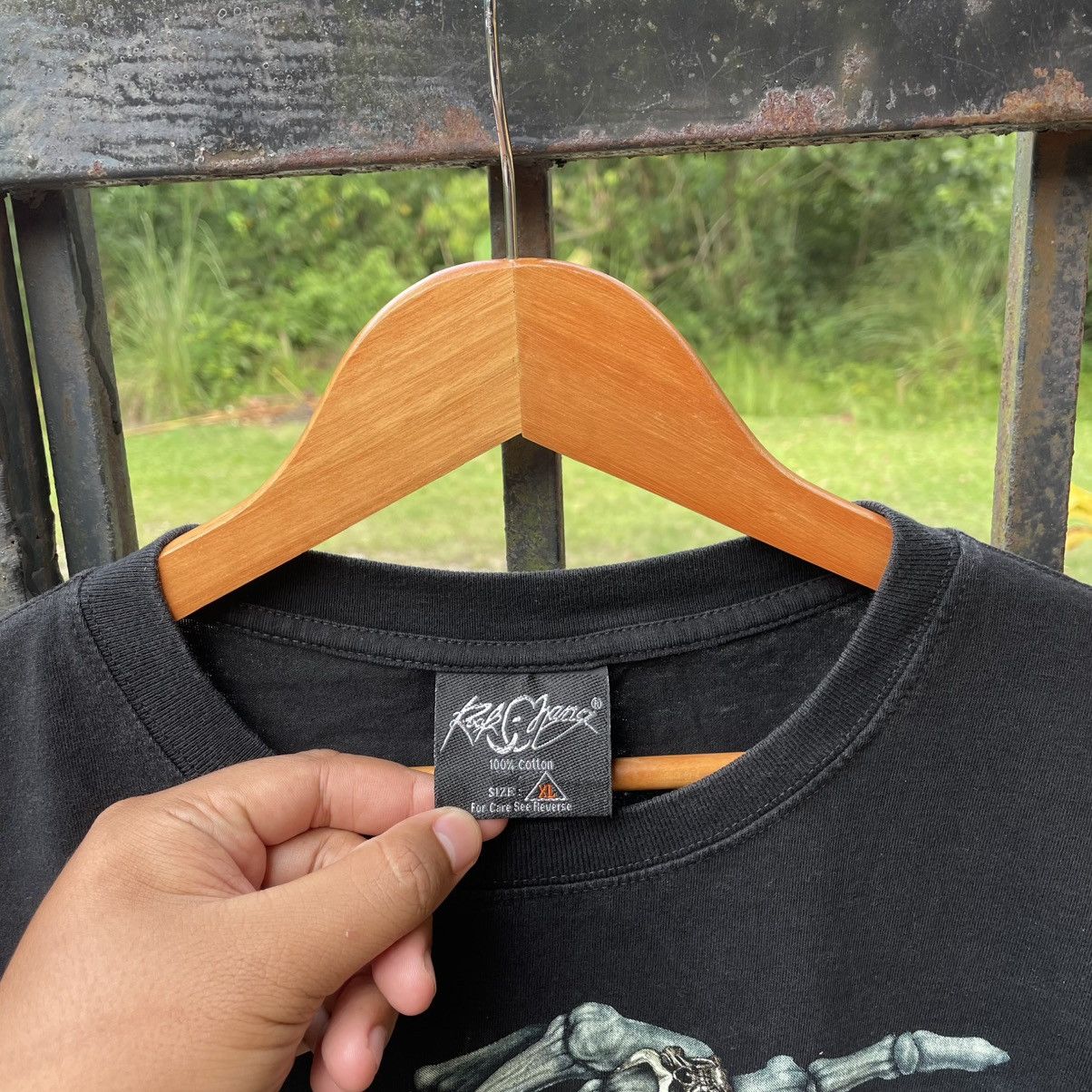 Untitled Artworks 🔥Vintage Rock Chang Hot Roll Classic Car Hip Hop Design Tee Size US XL / EU 56 / 4 - 7 Thumbnail