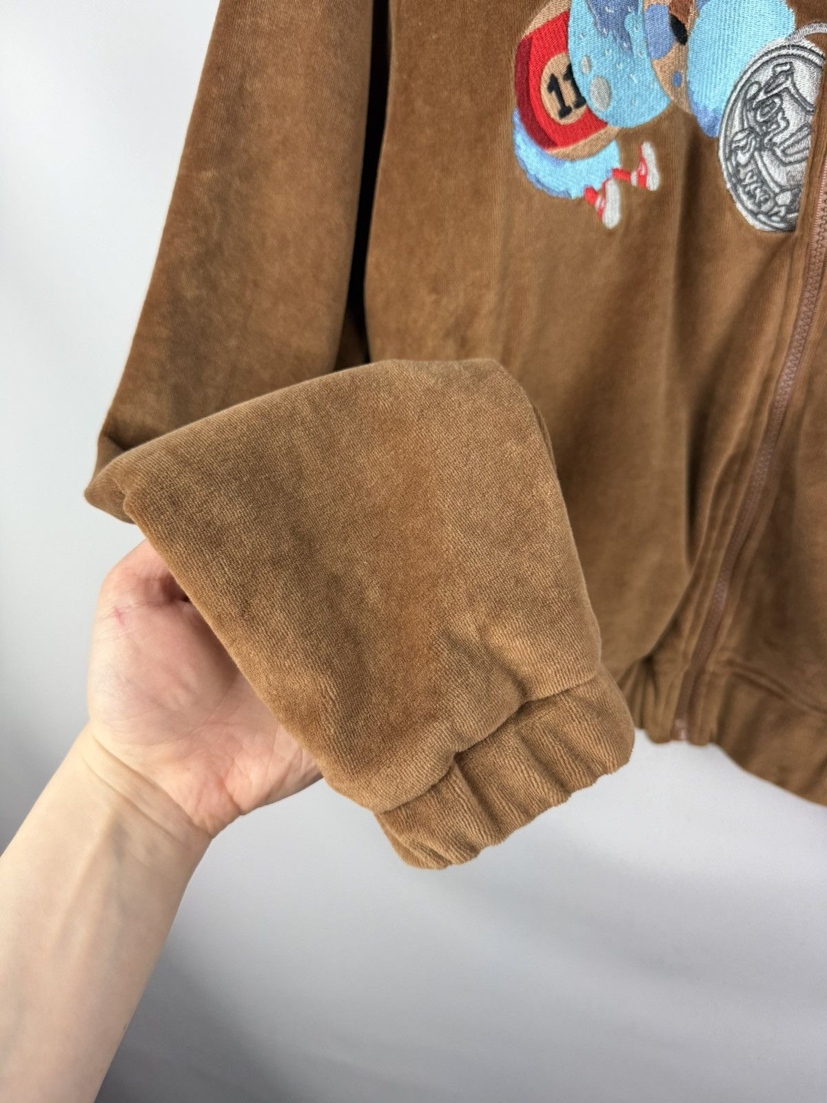 Von Dutch Von Dutch Men’s Velour Y2K Embroidered Track Top Jacket Size US S / EU 44-46 / 1 - 10 Thumbnail