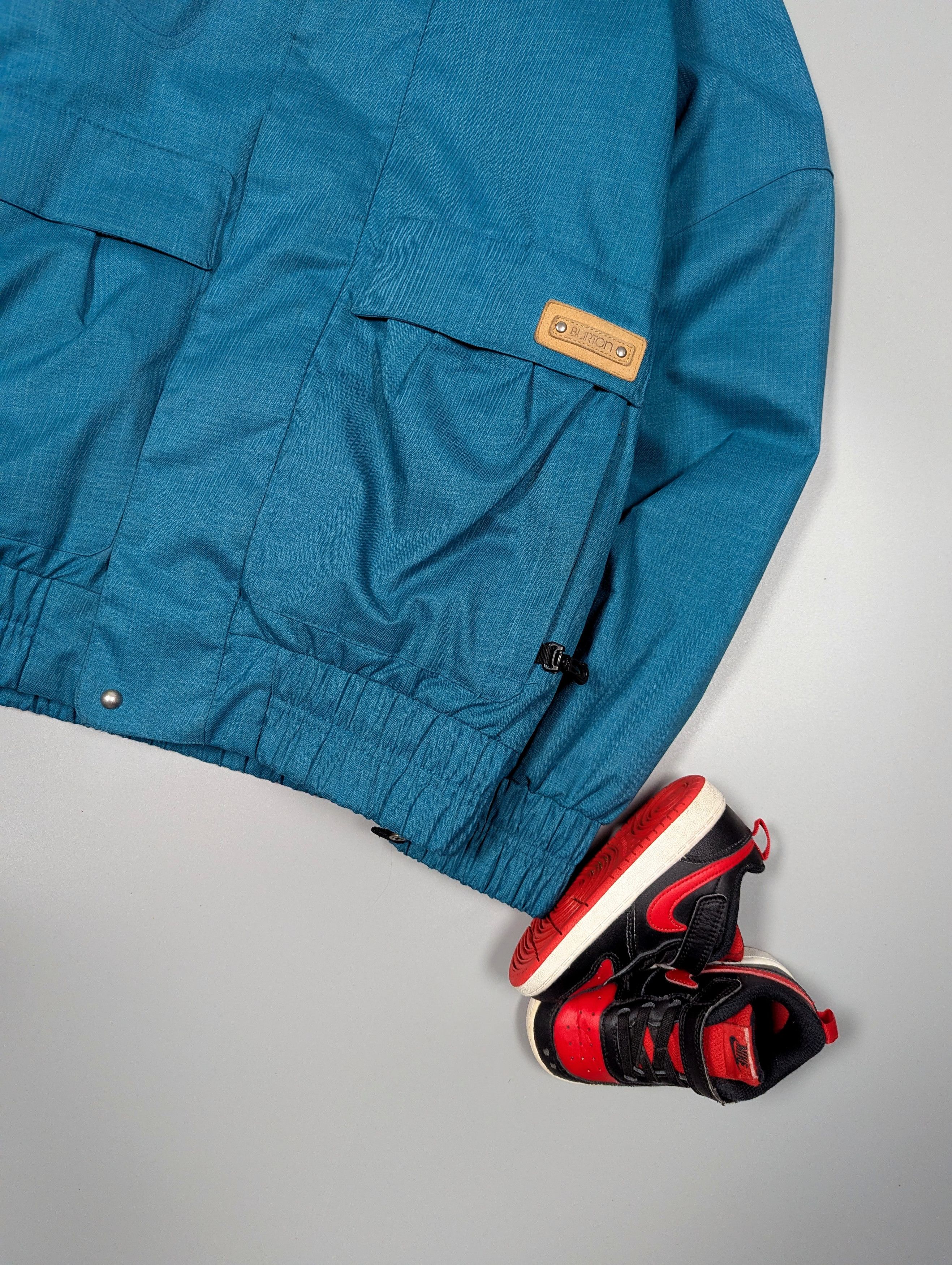 Burton × Vintage BURTON DryRide Women's Ski Gorpcore Dark Green Jacket Size M / US 6-8 / IT 42-44 - 2 Thumbnail