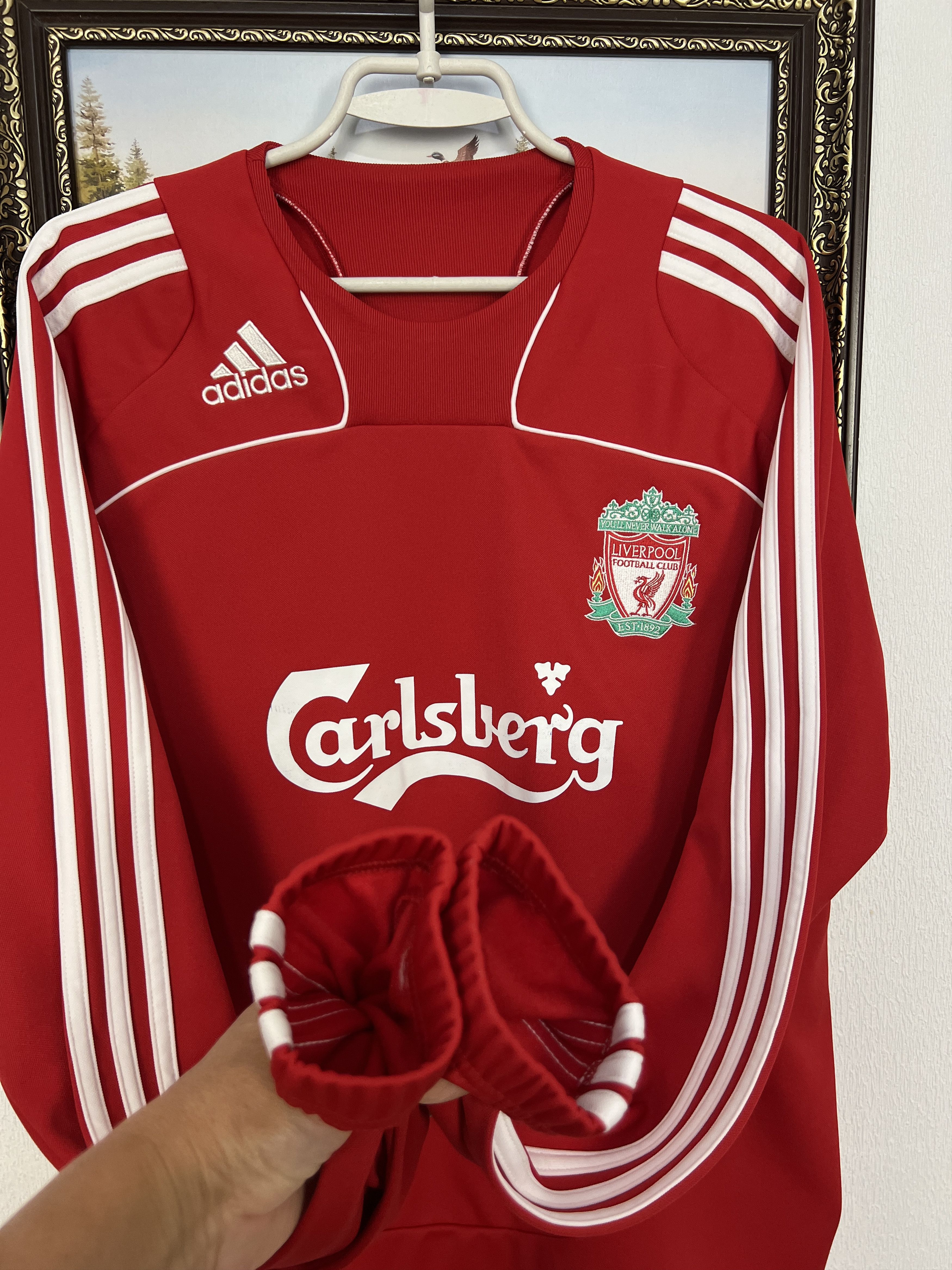 Adidas Vintage Adidas Liverpool Football Sweatshirt Soccer Crewneck Size US L / EU 52-54 / 3 - 6 Thumbnail