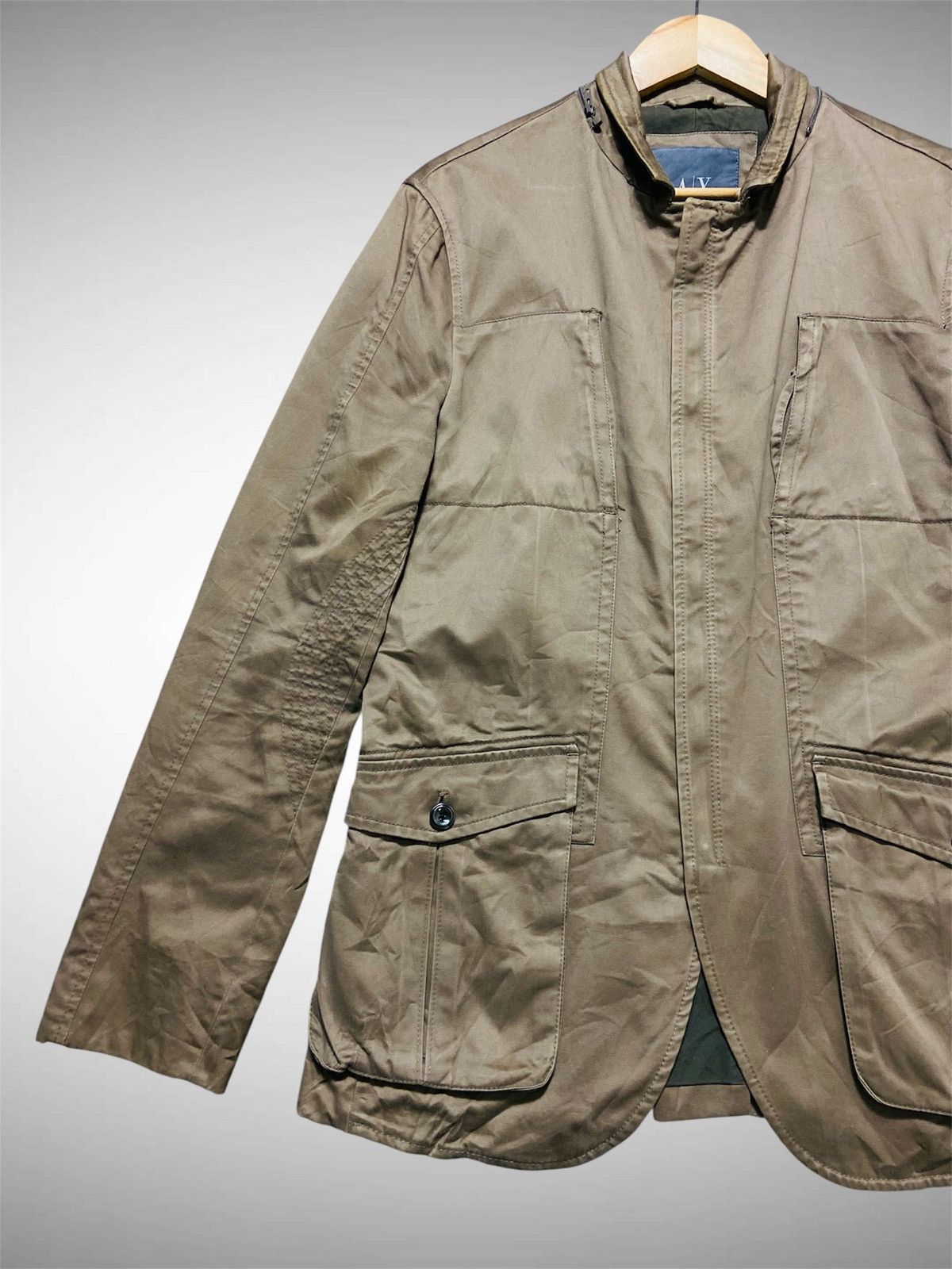 Armani Exchange A|X Armani Exchange Field Jacket Zip Cuffs & Utility Pocket Size US L / EU 52-54 / 3 - 4 Thumbnail