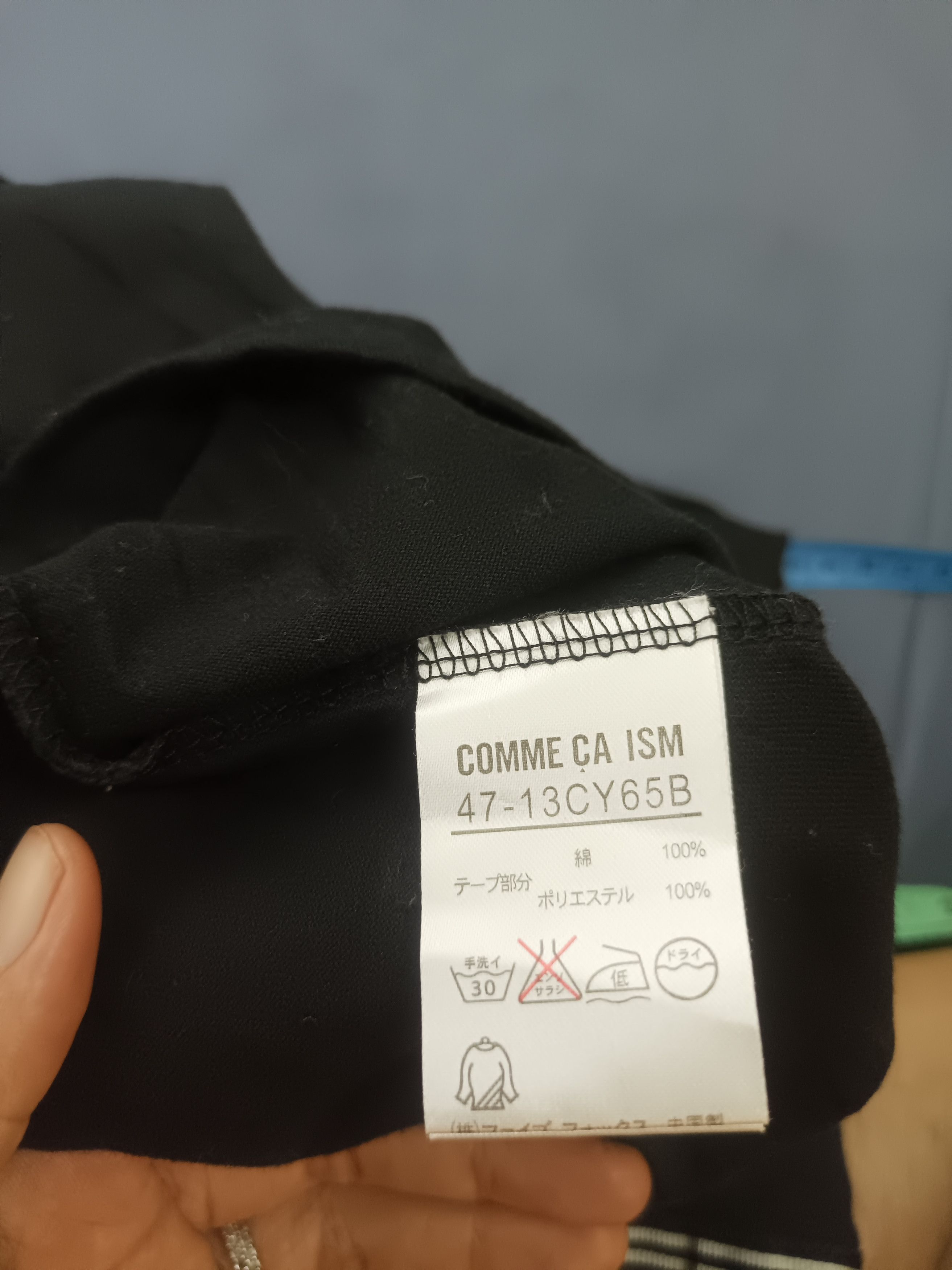 Comme Ca Ism × Japanese Brand Comme Ca Ism Black T-shirt Size US M / EU 48-50 / 2 - 6 Thumbnail