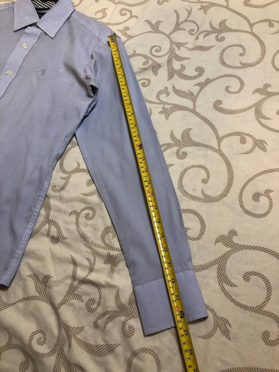 Polo Ralph Lauren Ralph Lauren Light Blue Dress Shirt Slim Tailored Fit Size US S / EU 44-46 / 1 - 11 Thumbnail