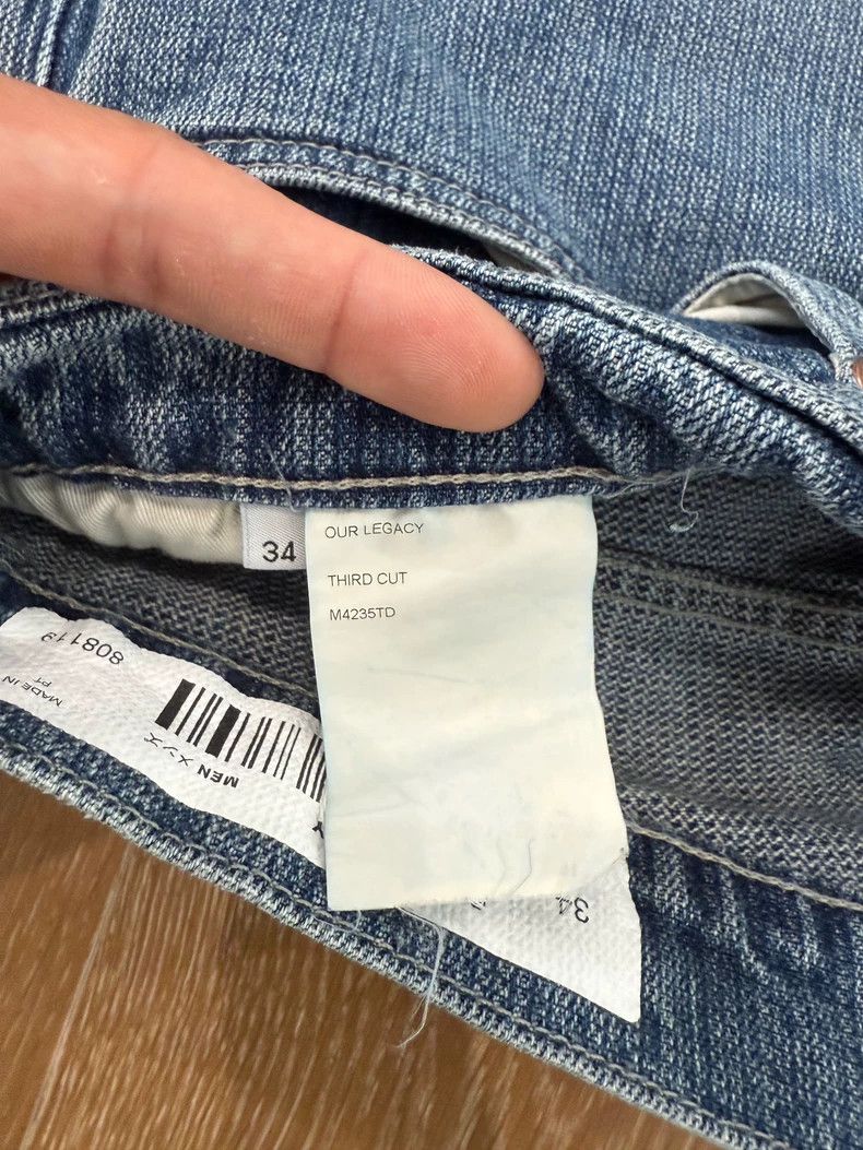 Our Legacy Our Legacy Loose, multi-pocket jeans Size US 34 / EU 50 - 3 Thumbnail