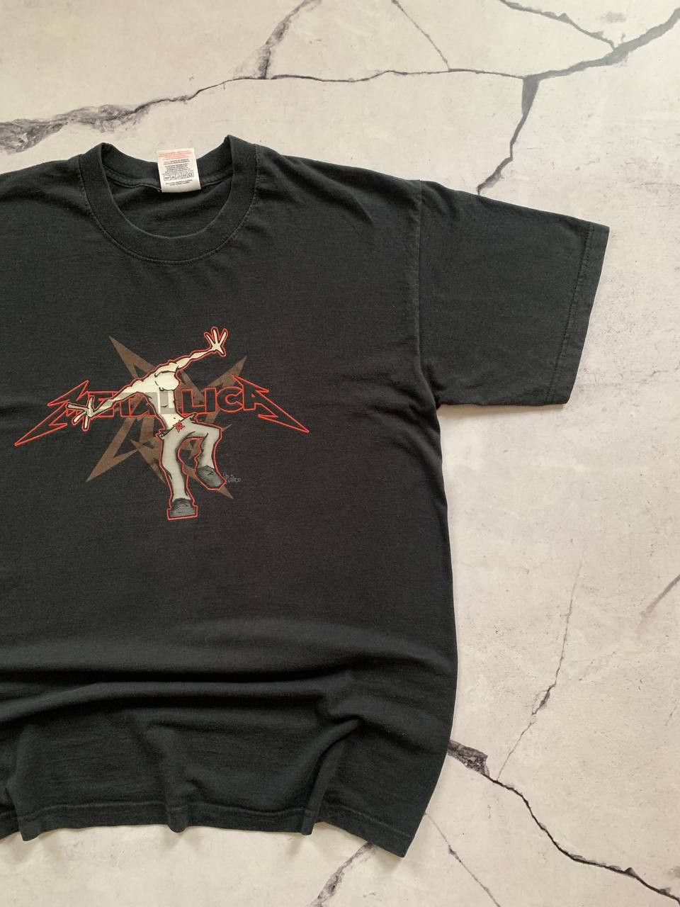 Band Tees Vintage Metallica 00s T-Shirt Faded Tony Squindo Art Size US M / EU 48-50 / 2 - 3 Thumbnail