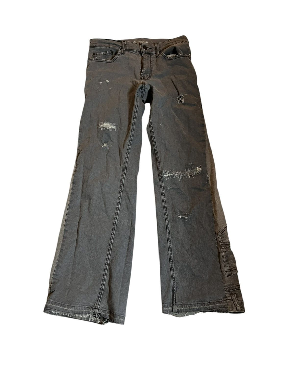 Vintage Reworked flare denim Size US 30 / EU 46 - 1 Thumbnail