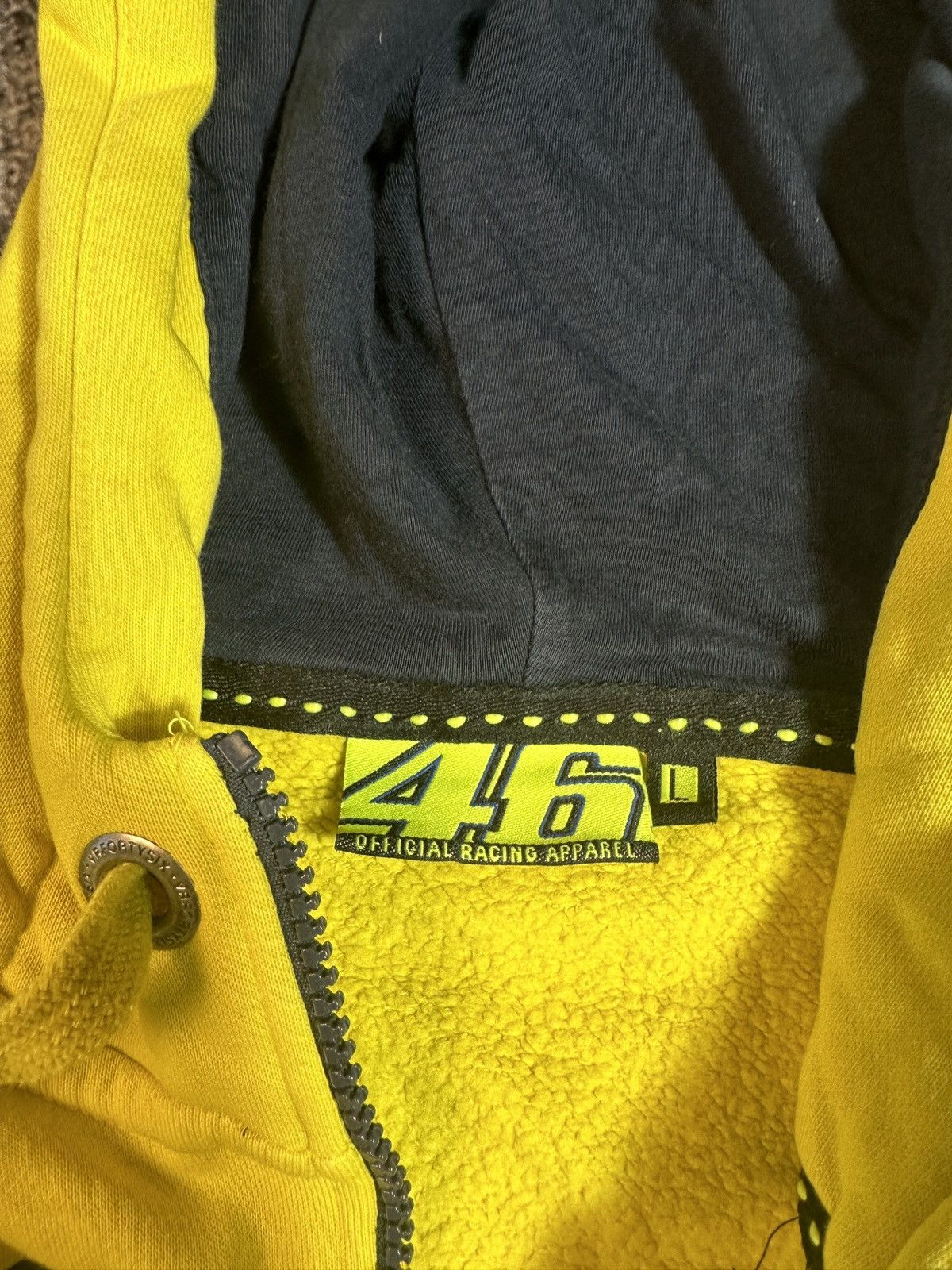 Yamaha Yamaha 46 Valentino Rossi Zip Hoodie Moto Racing Streetwear Size US L / EU 52-54 / 3 - 4 Thumbnail