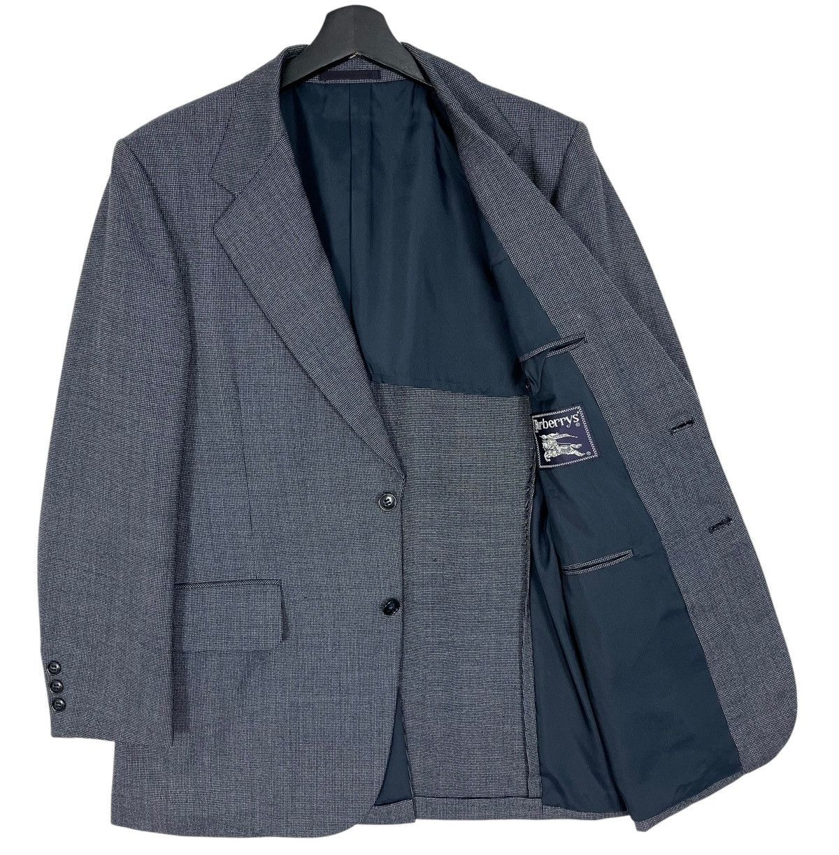 Burberry × Vintage Vintage 90s Burberrys Mens Blazer Jacket Size US M / EU 48-50 / 2 - 6 Thumbnail