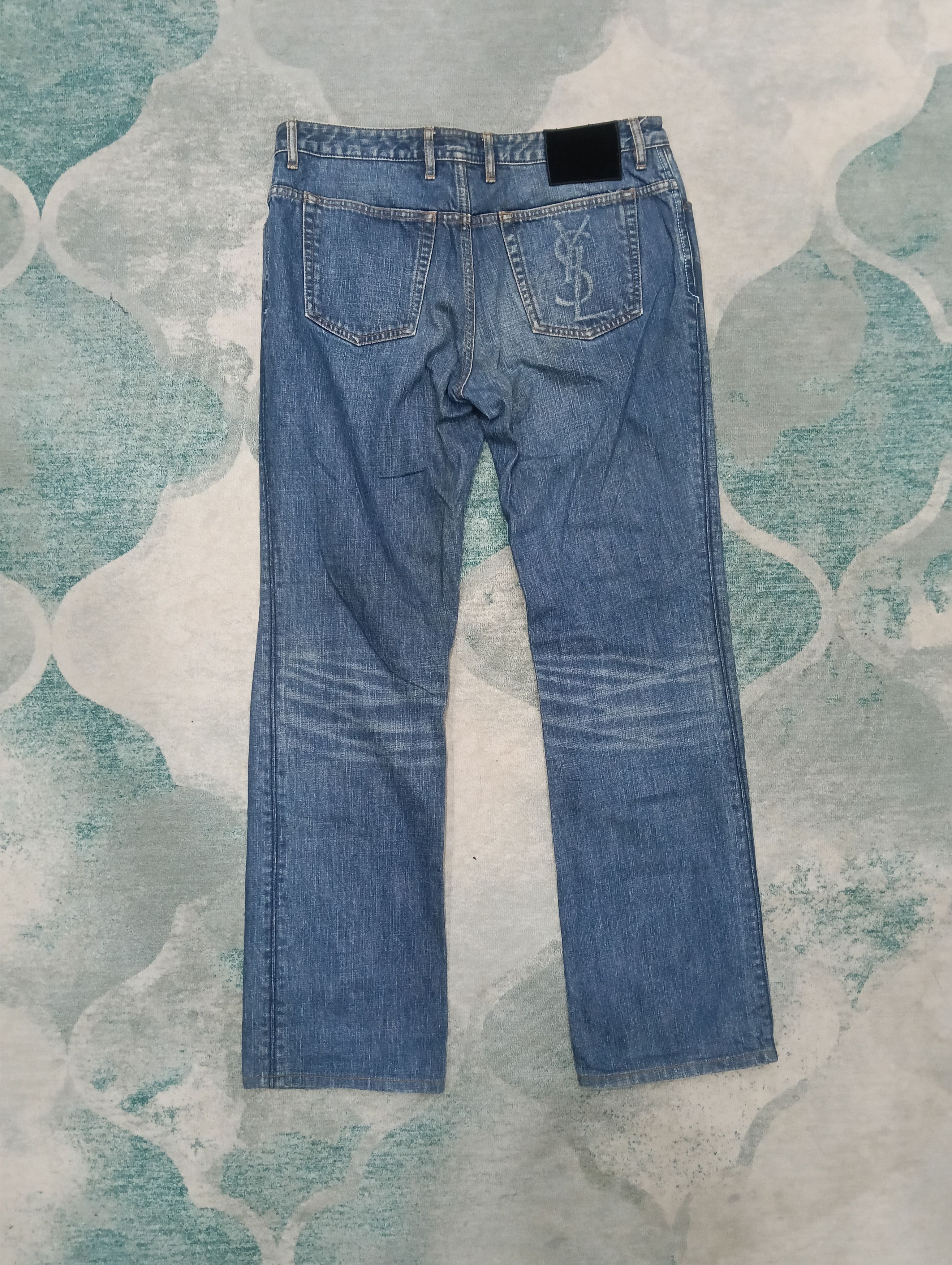 Saint Laurent Paris × Yves Saint Laurent Yves Saint Laurent Relax Jeans Size 34" / US 12 / IT 48 - 5 Thumbnail
