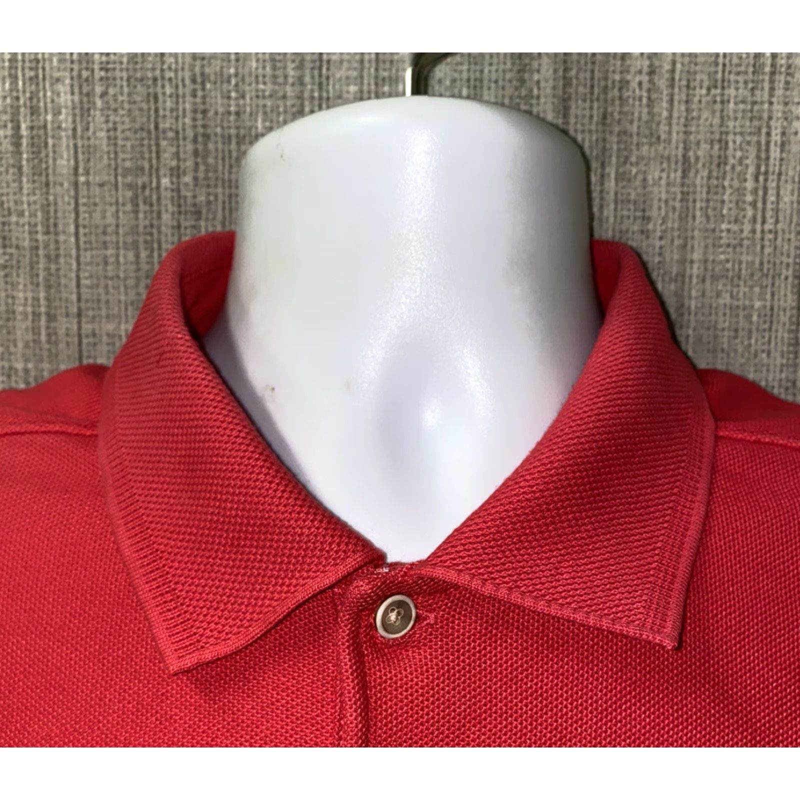 Tommy Bahama Tommy Bahama Polo Shirt Red Short Sleeve Mens XL Golf Shirt Regular Cotton/Polyester Button Collared Casual Vintage No Size US XL / EU 56 / 4 - 3 Thumbnail