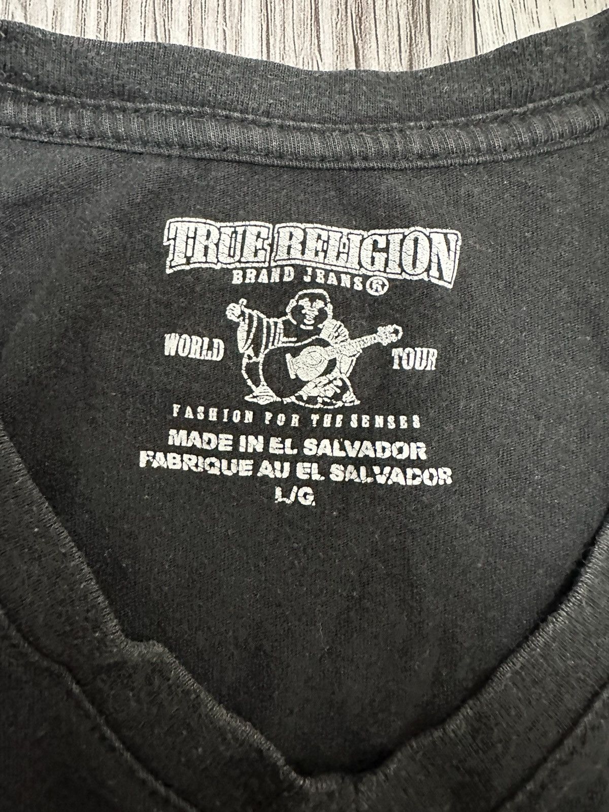 Japanese Brand Vintage True Religion big logo y2k t-shirt Large Size US L / EU 52-54 / 3 - 3 Thumbnail